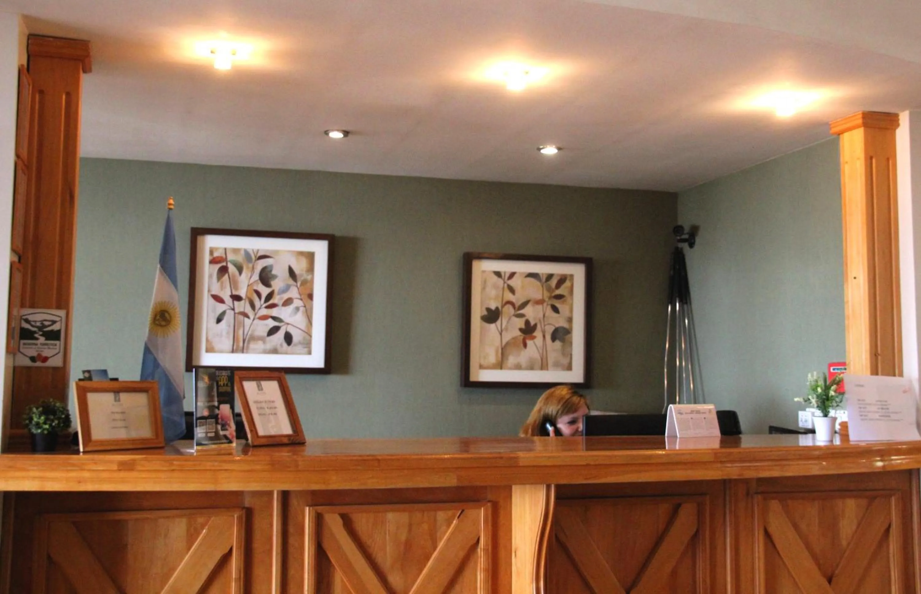 Lobby or reception in Altos Ushuaia Hotel & Resto