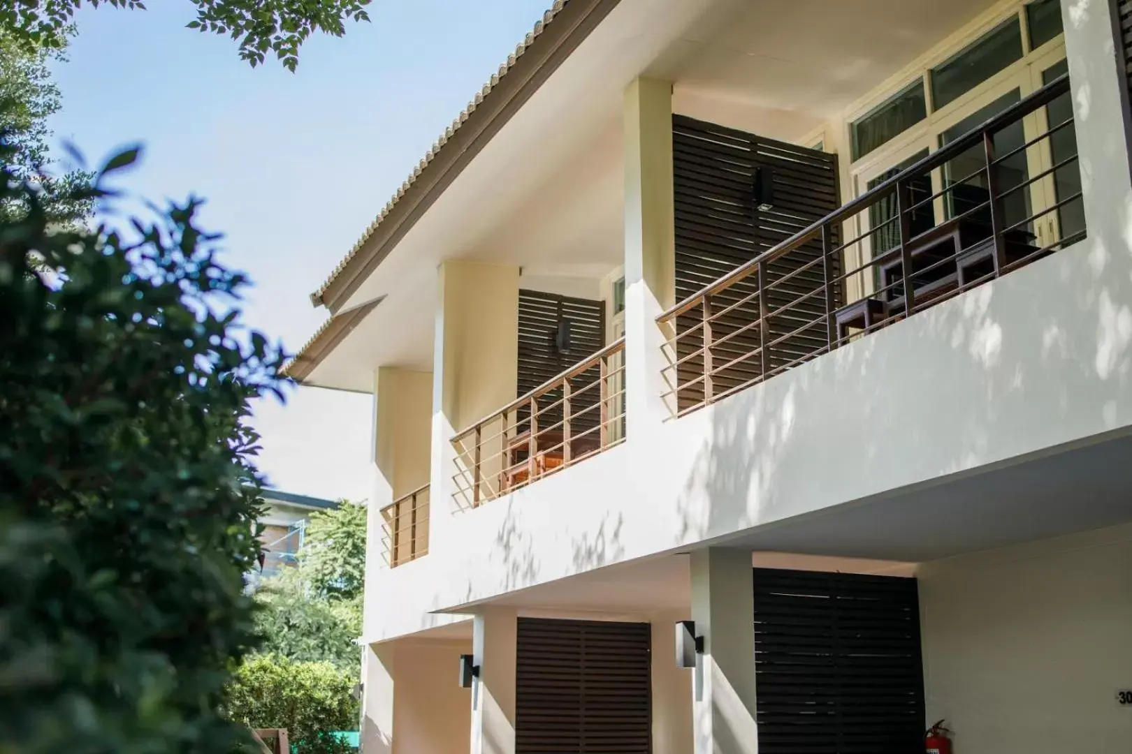 Balcony/Terrace, Property Building in The RiverKwai Bridge Resort