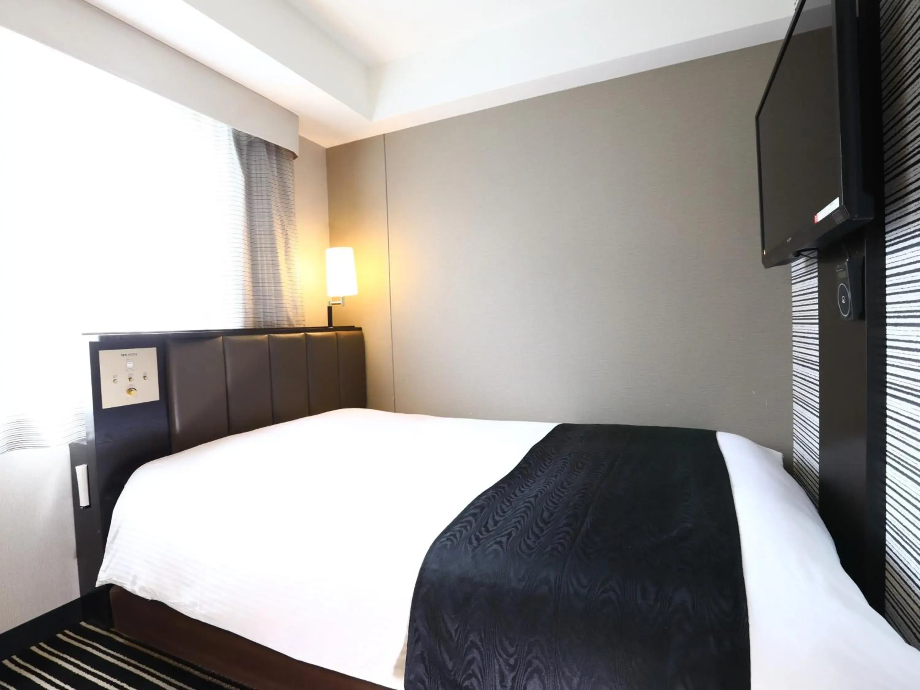 Bed in Apa Hotel Ginza-Takaracho