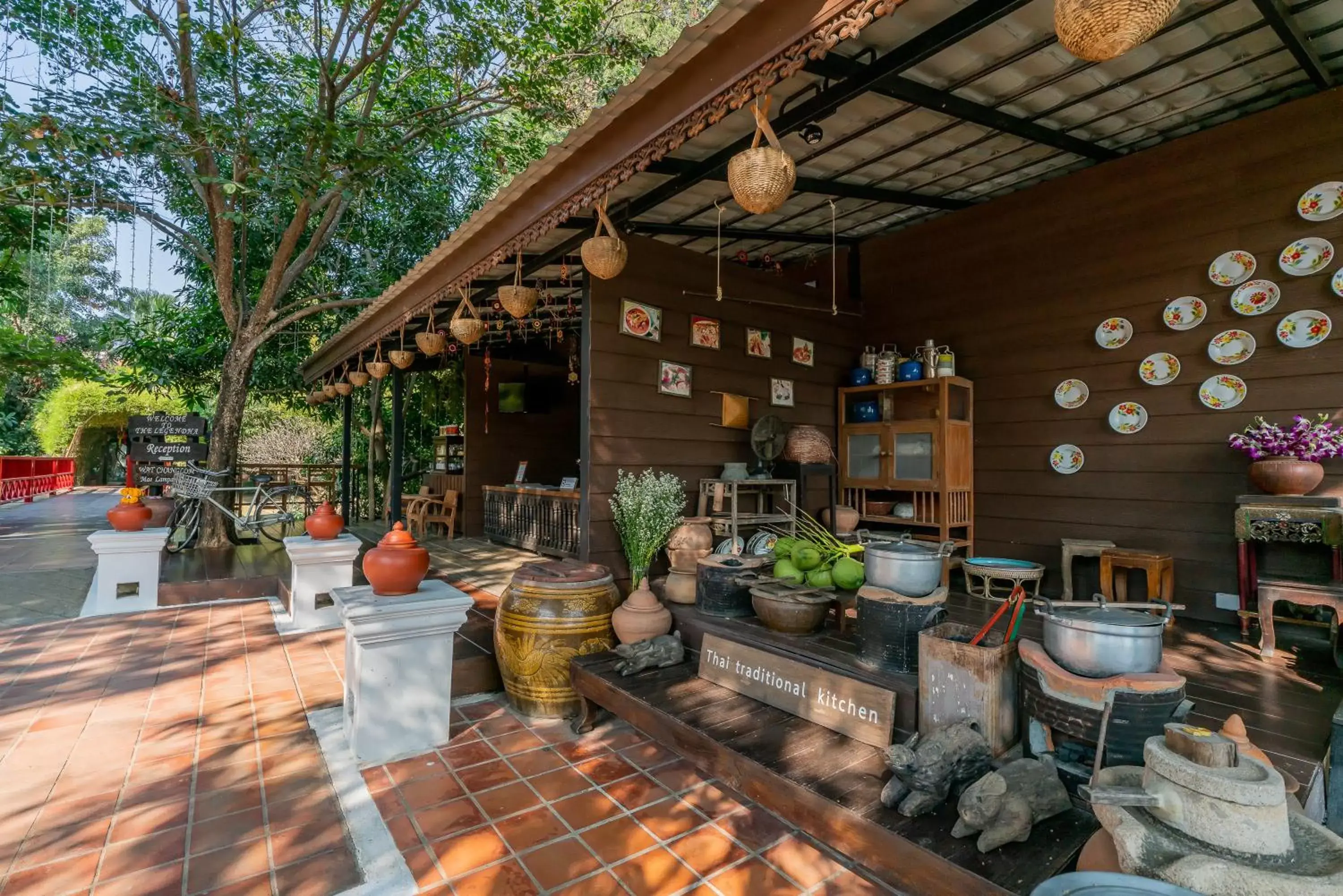 Decorative detail in Legendha Sukhothai Hotel - SHA certified