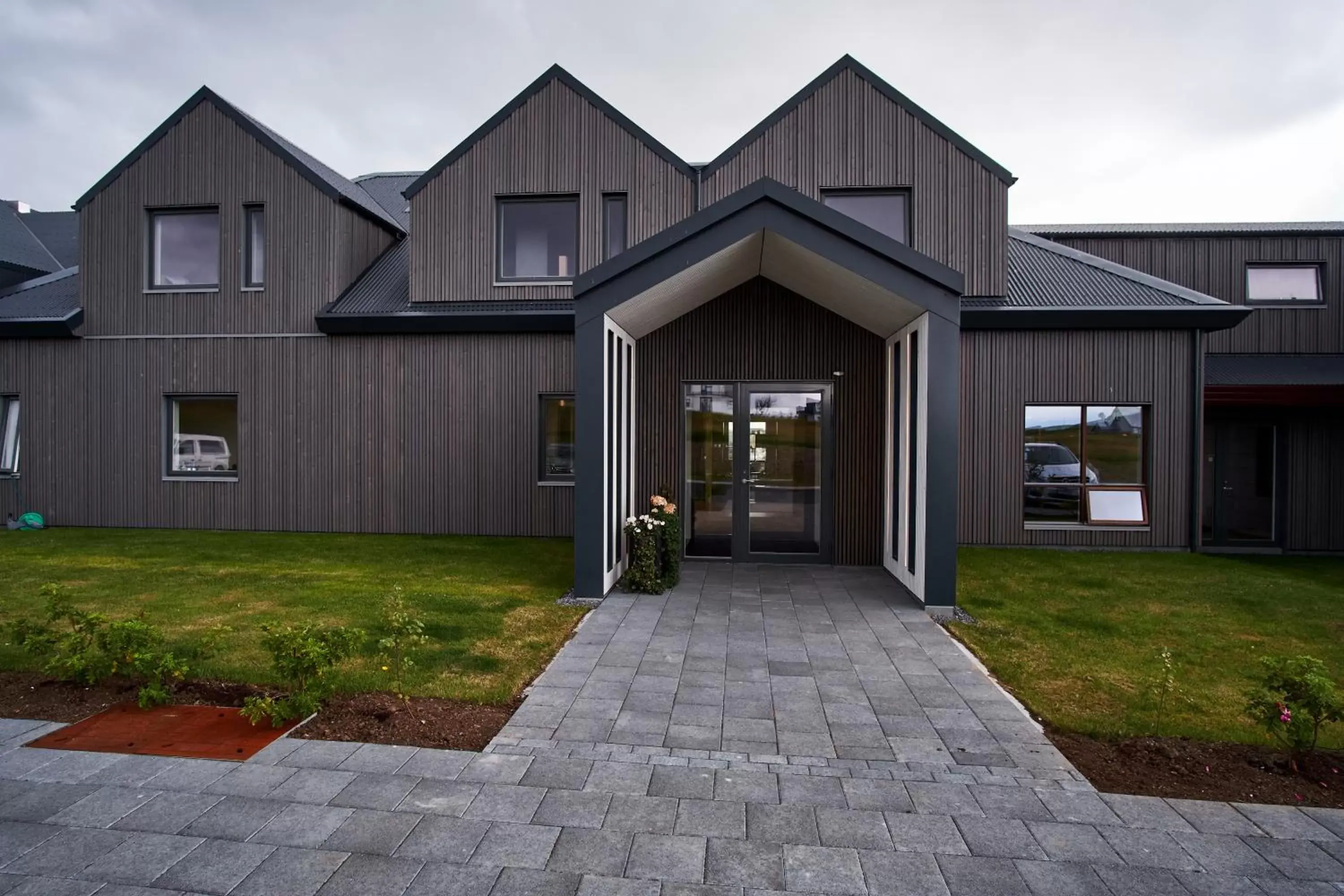 Facade/entrance, Property Building in Hotel Berg by Keflavik Airport