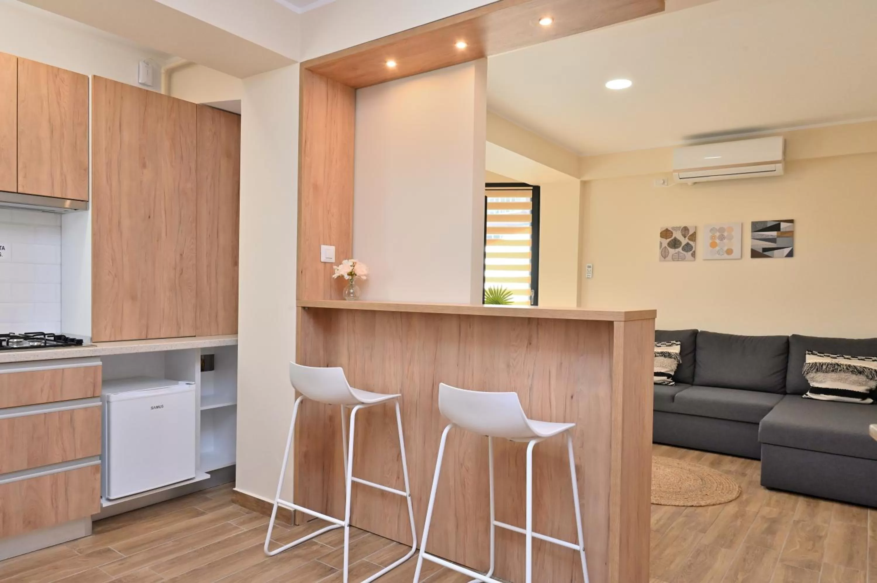 Kitchen or kitchenette in Durau Residence