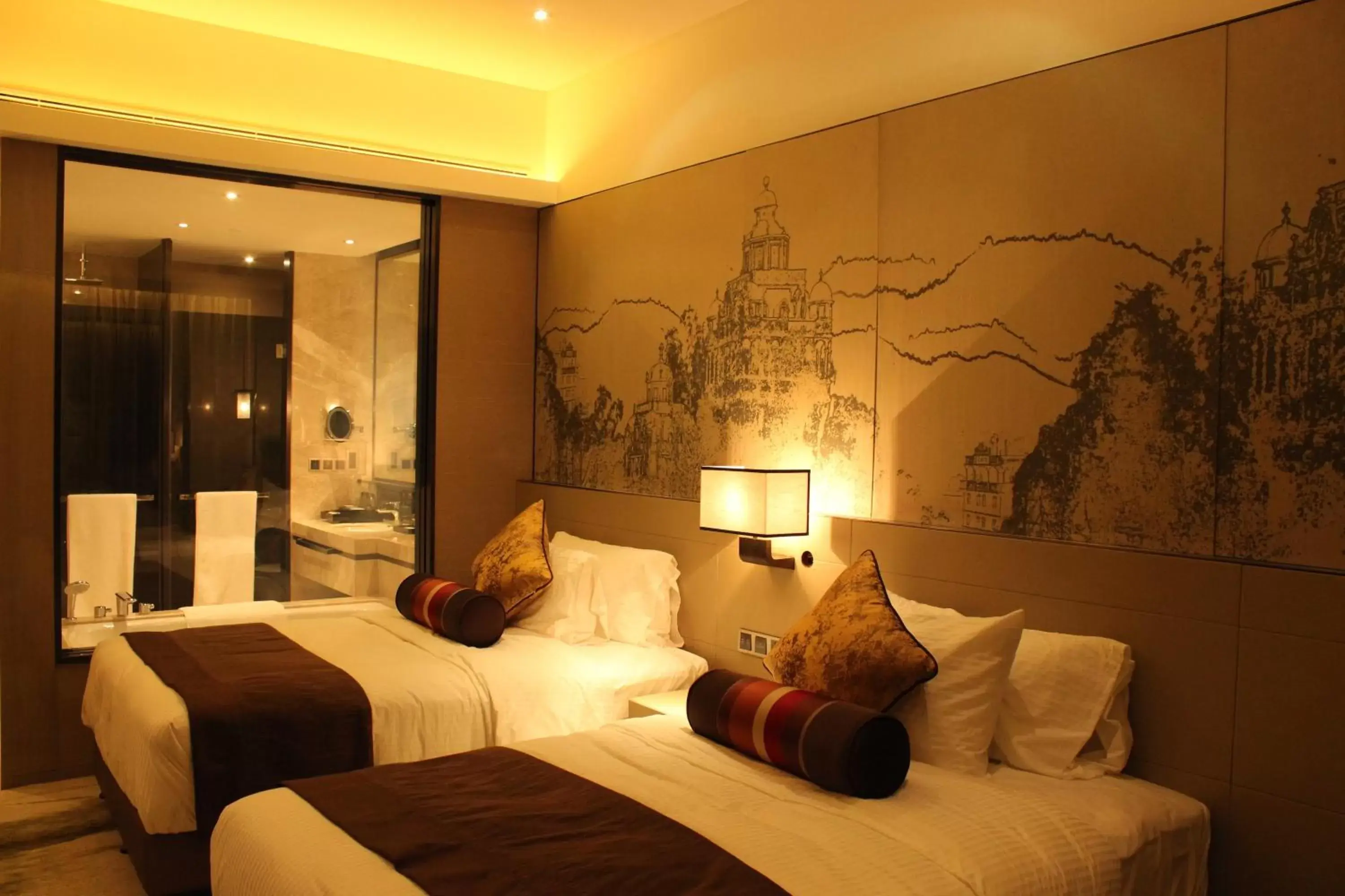 Bed in Wanda Realm Jiangmen