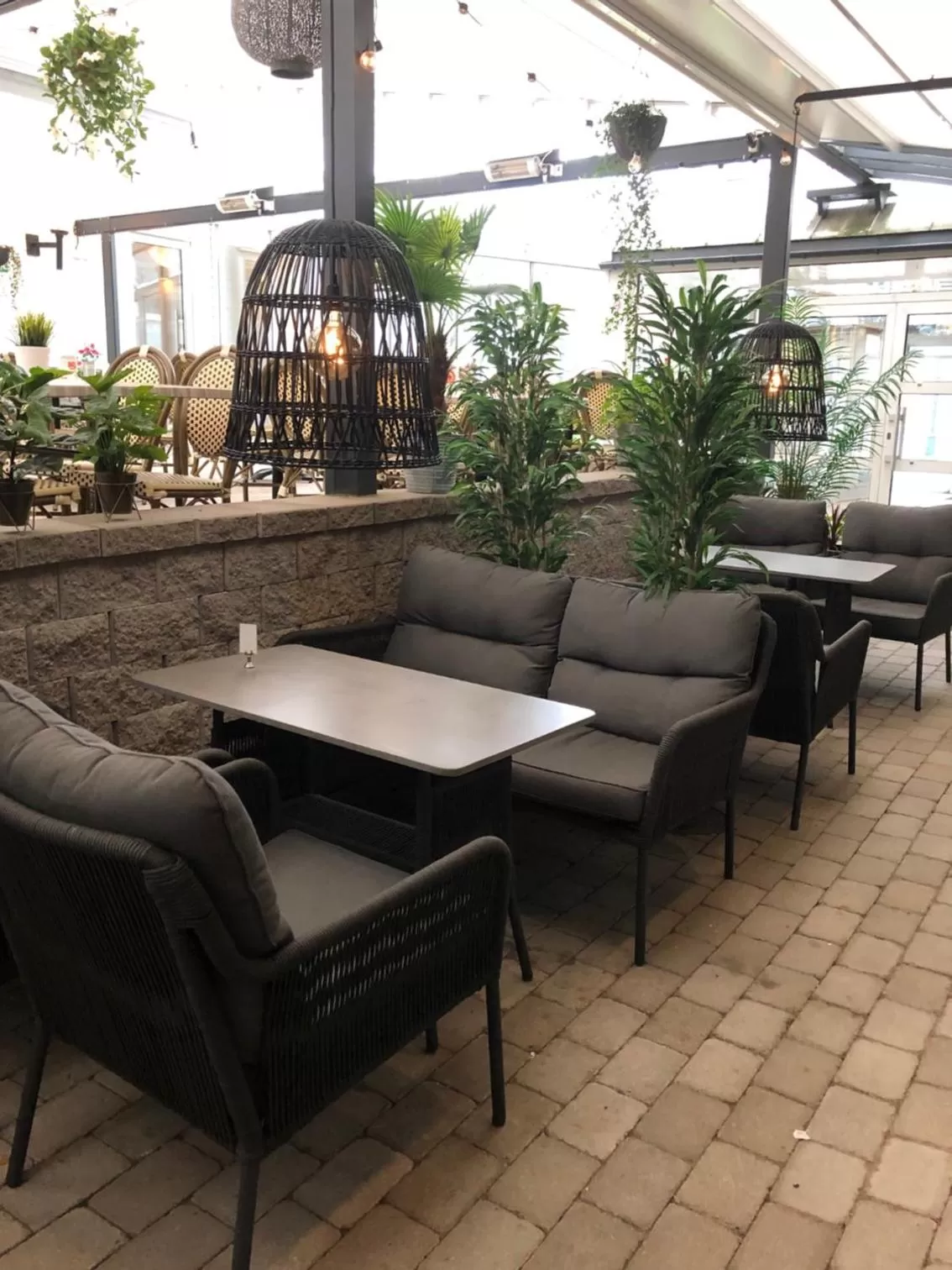 Inner courtyard view in Scandic Arvika