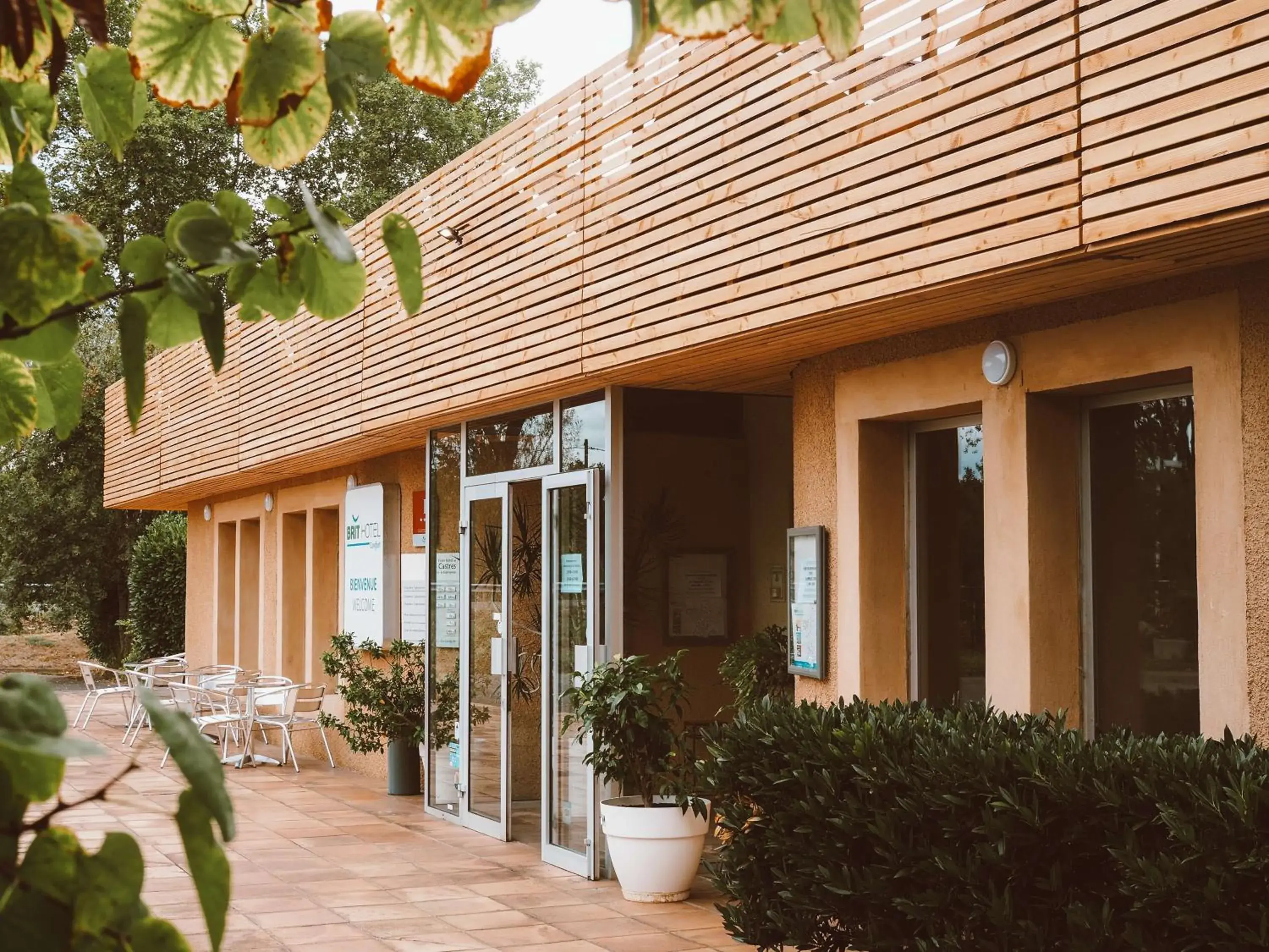 Property building in Brit Hotel Confort Castres