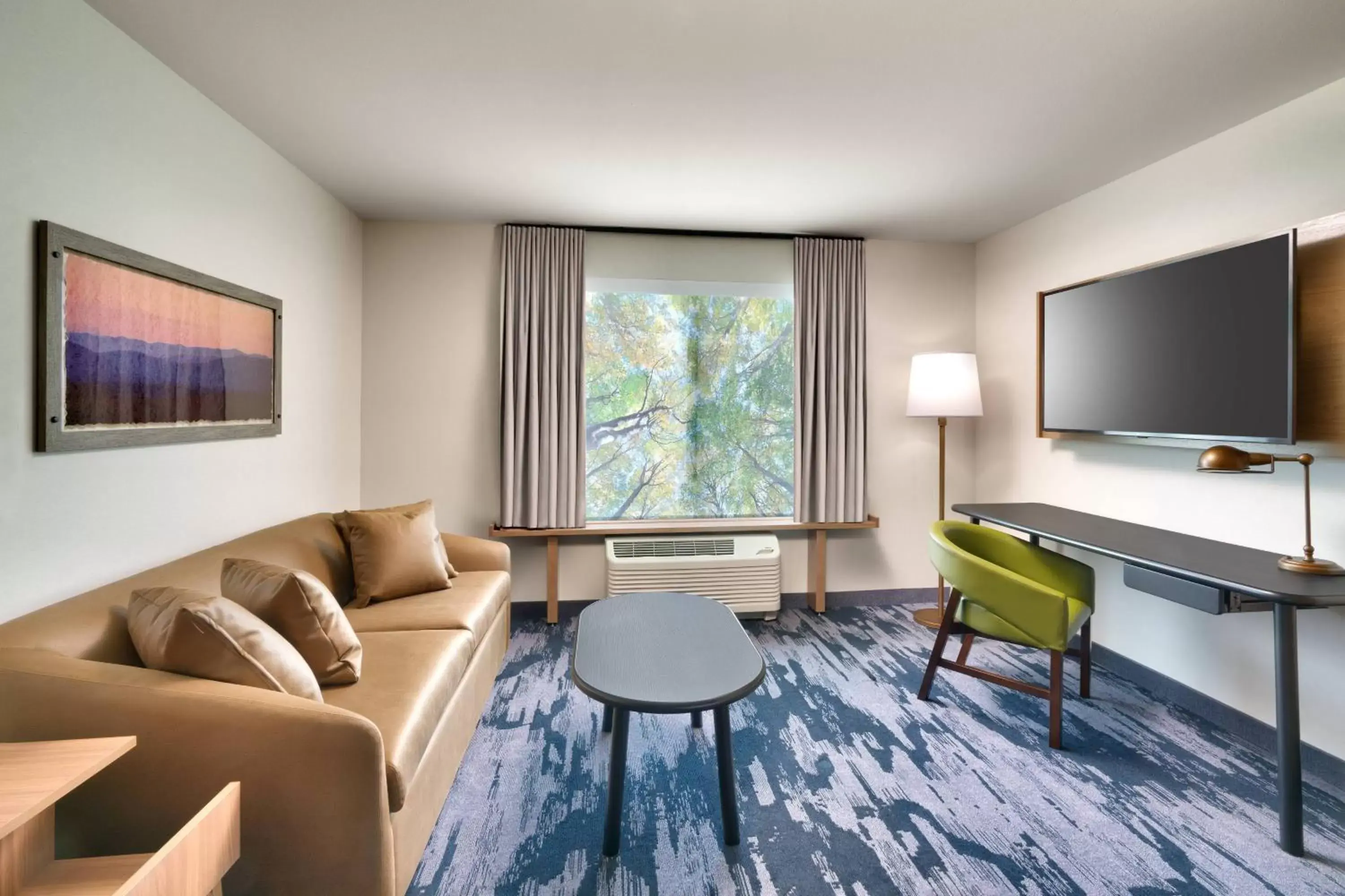 Living room, Seating Area in Fairfield Inn & Suites by Marriott Livingston Yellowstone