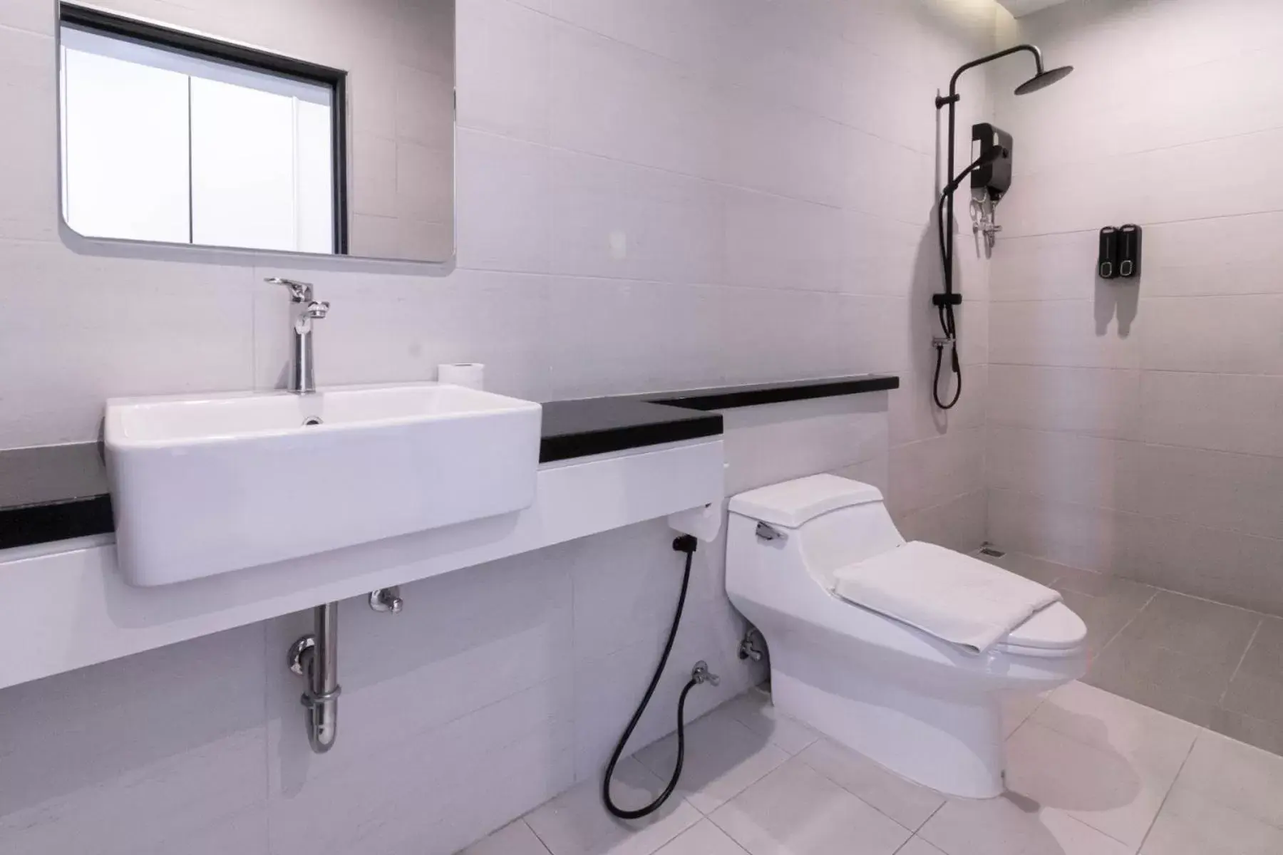 Shower, Bathroom in The Singha Hotel - Korat