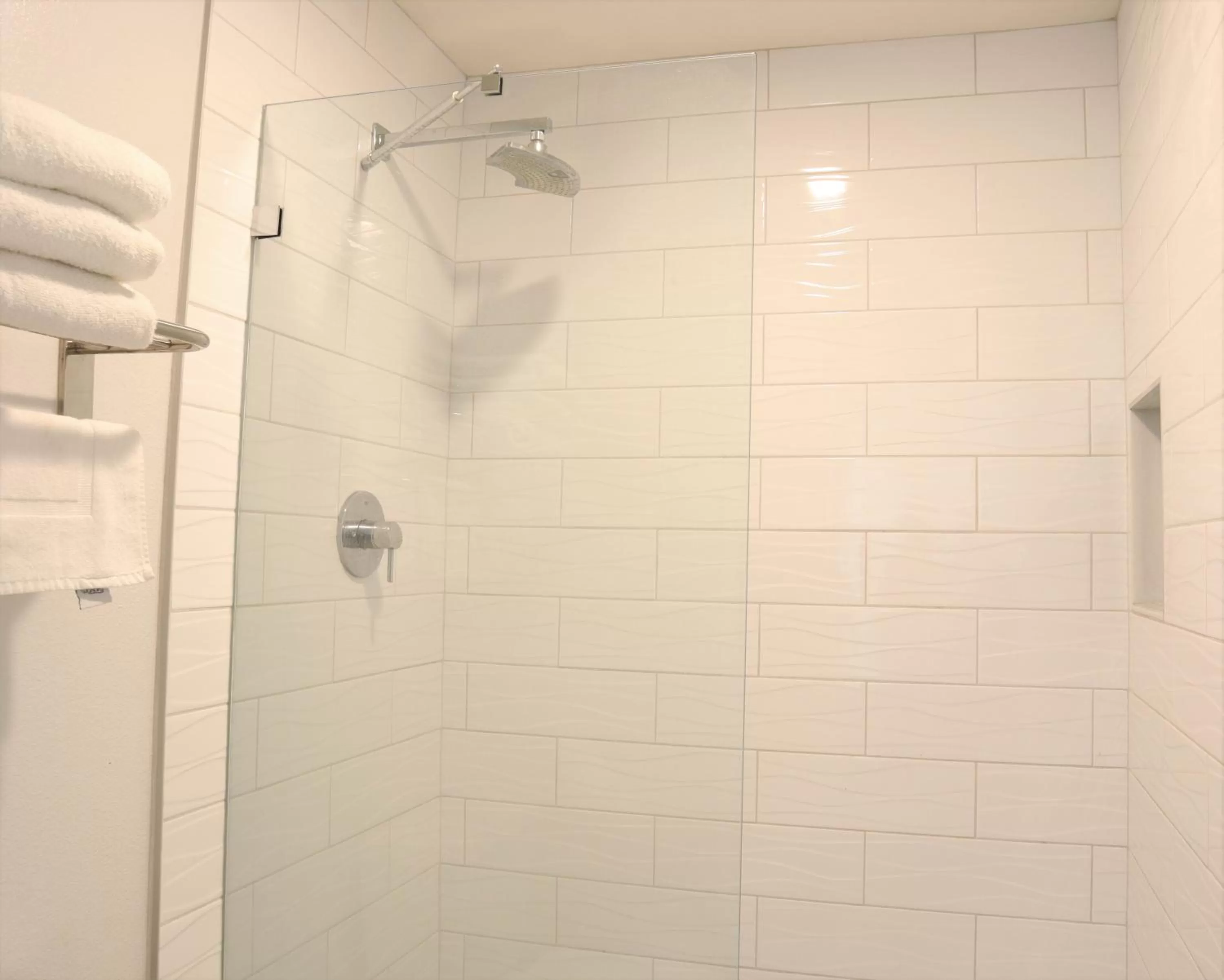 Shower in Days Inn by Wyndham Near City Of Hope