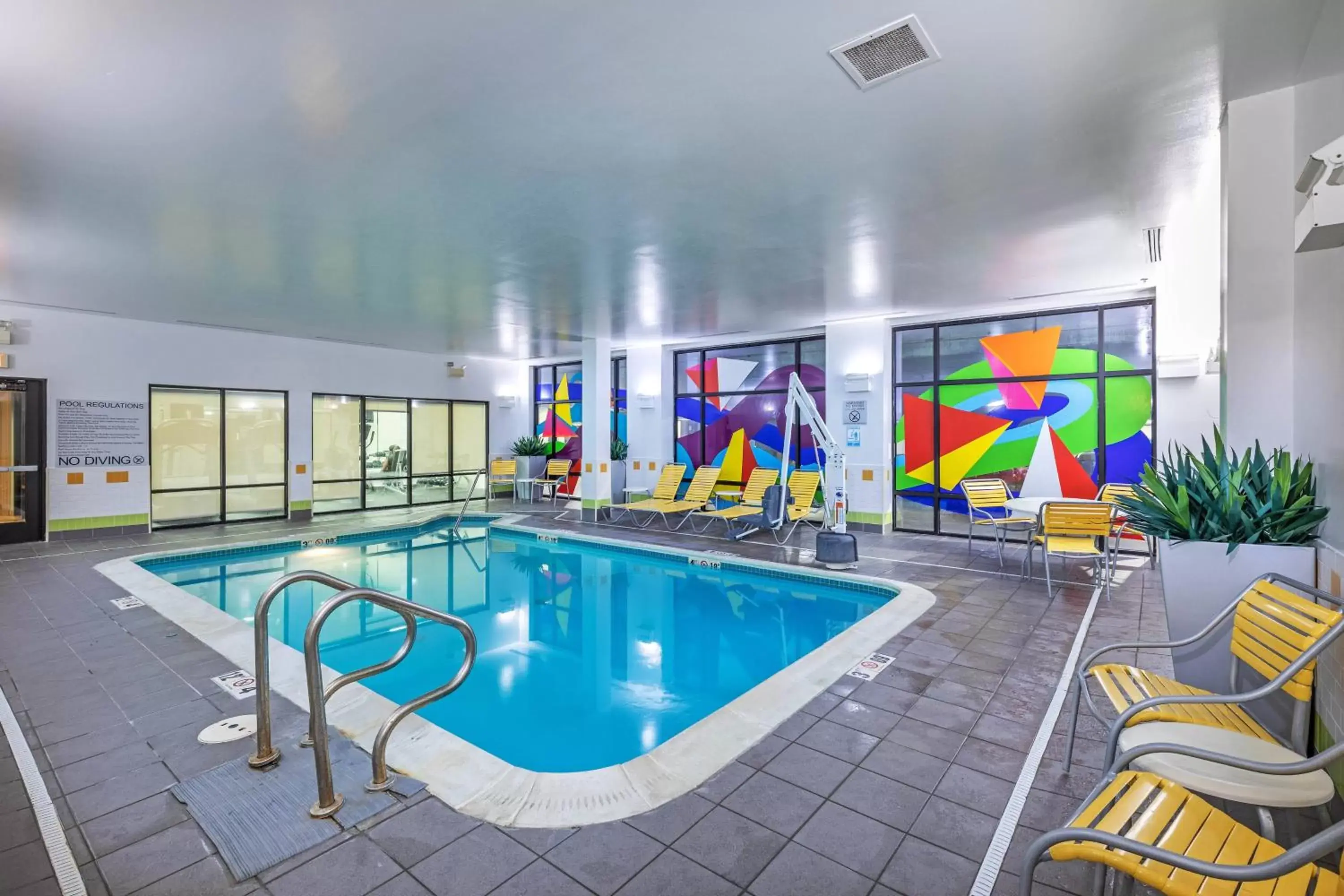 Swimming Pool in Fairfield Inn & Suites Tulsa Downtown Arts District