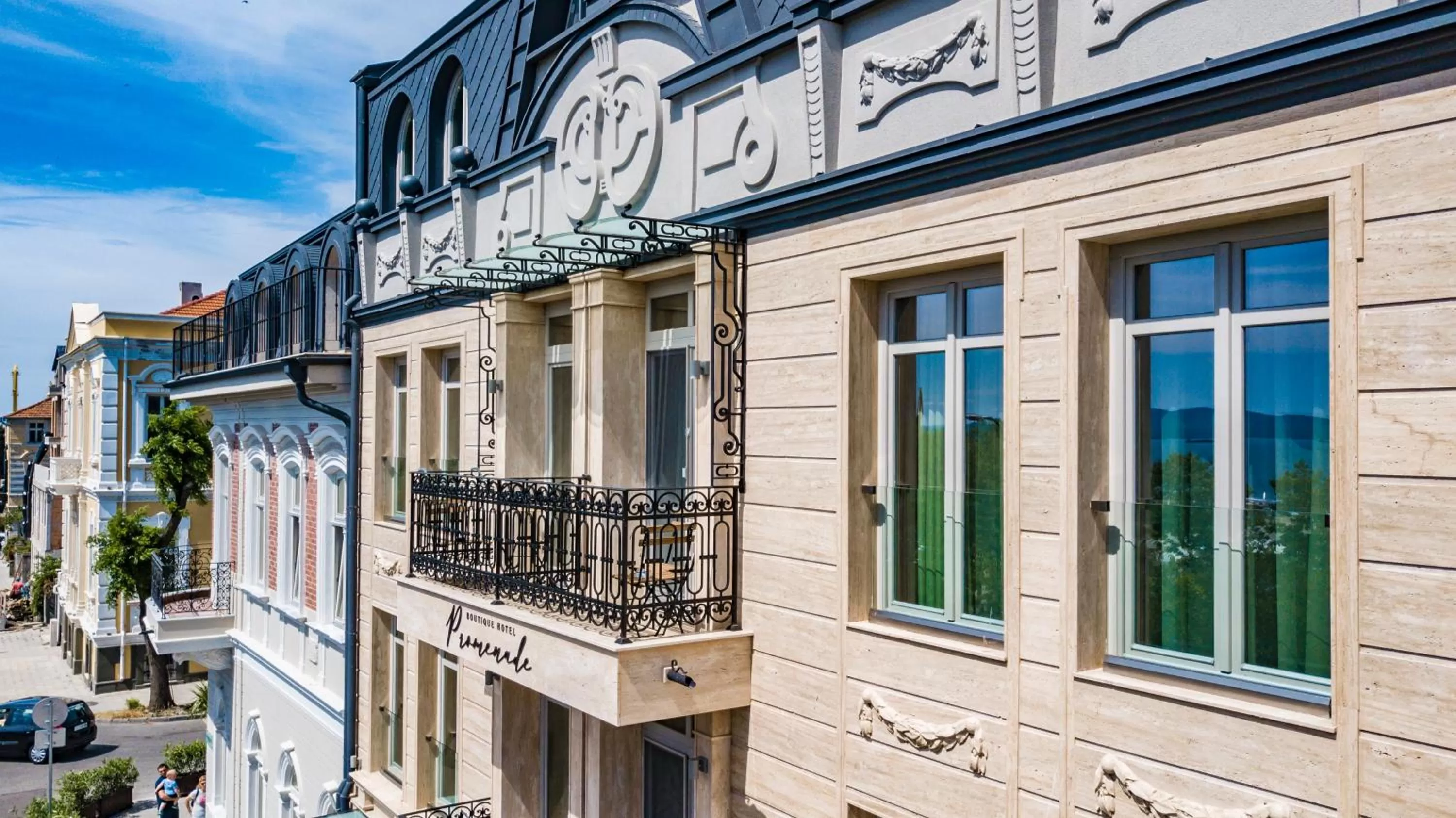 Facade/entrance in Hotel Residence Promenade