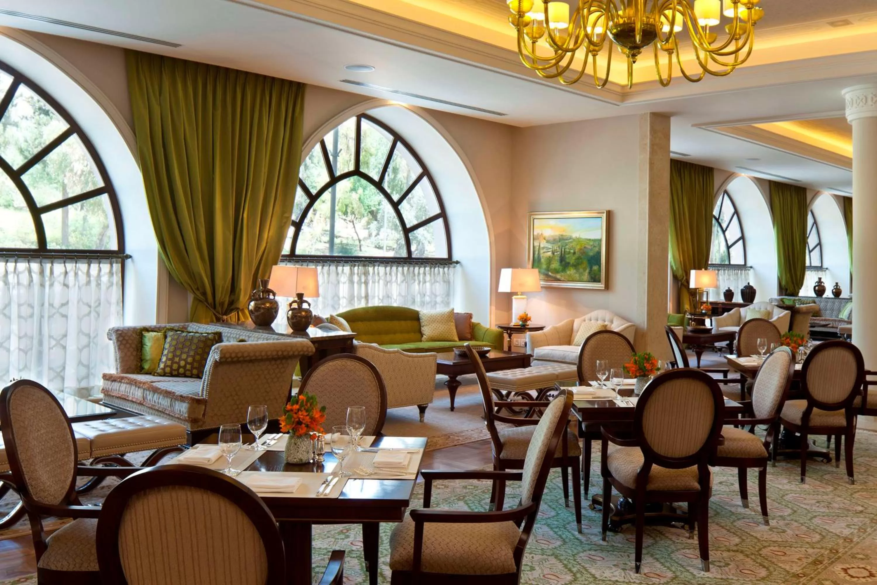 Restaurant/places to eat in Waldorf Astoria Jerusalem