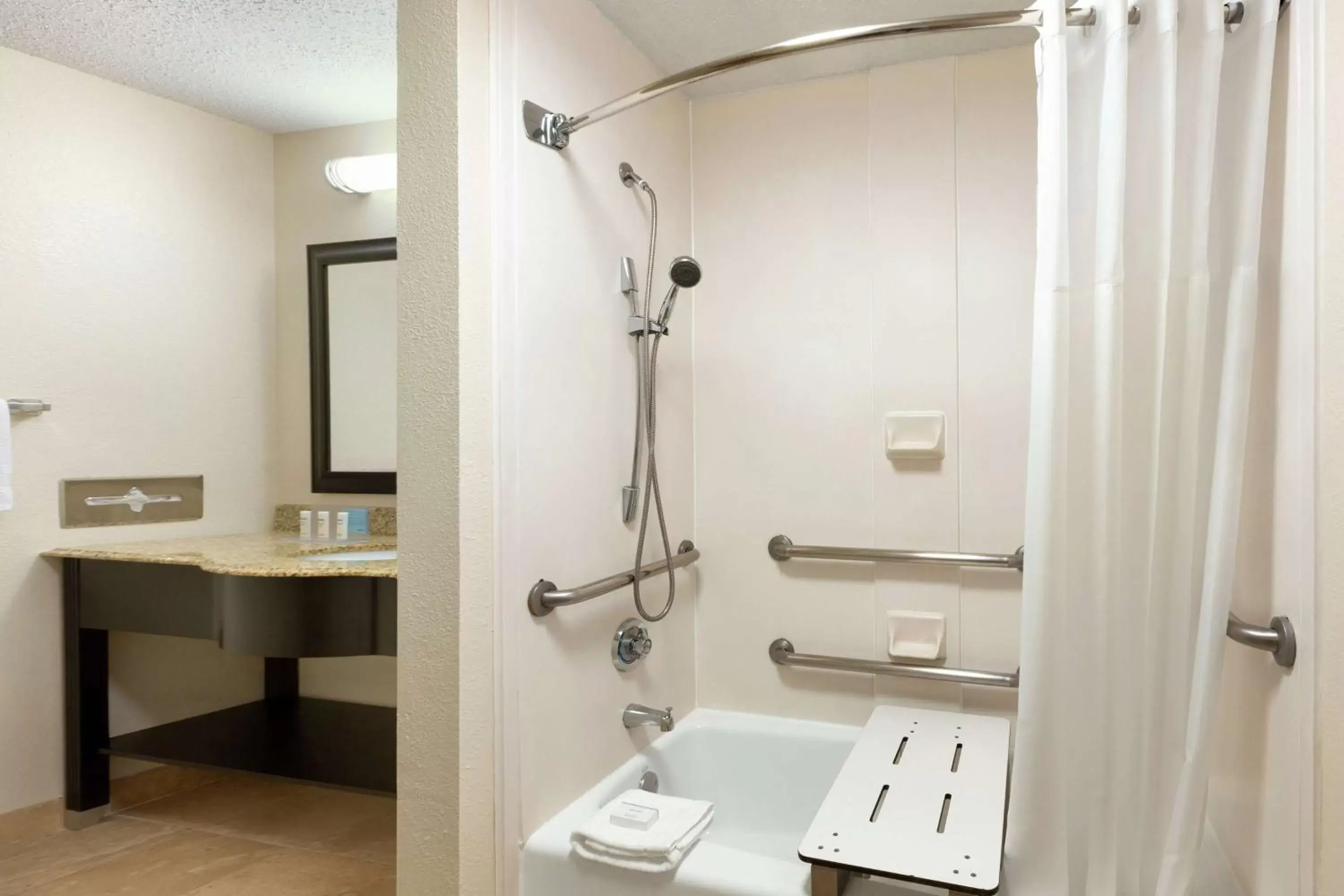 Bathroom in Hampton Inn and Suites Houston Clear Lake NASA