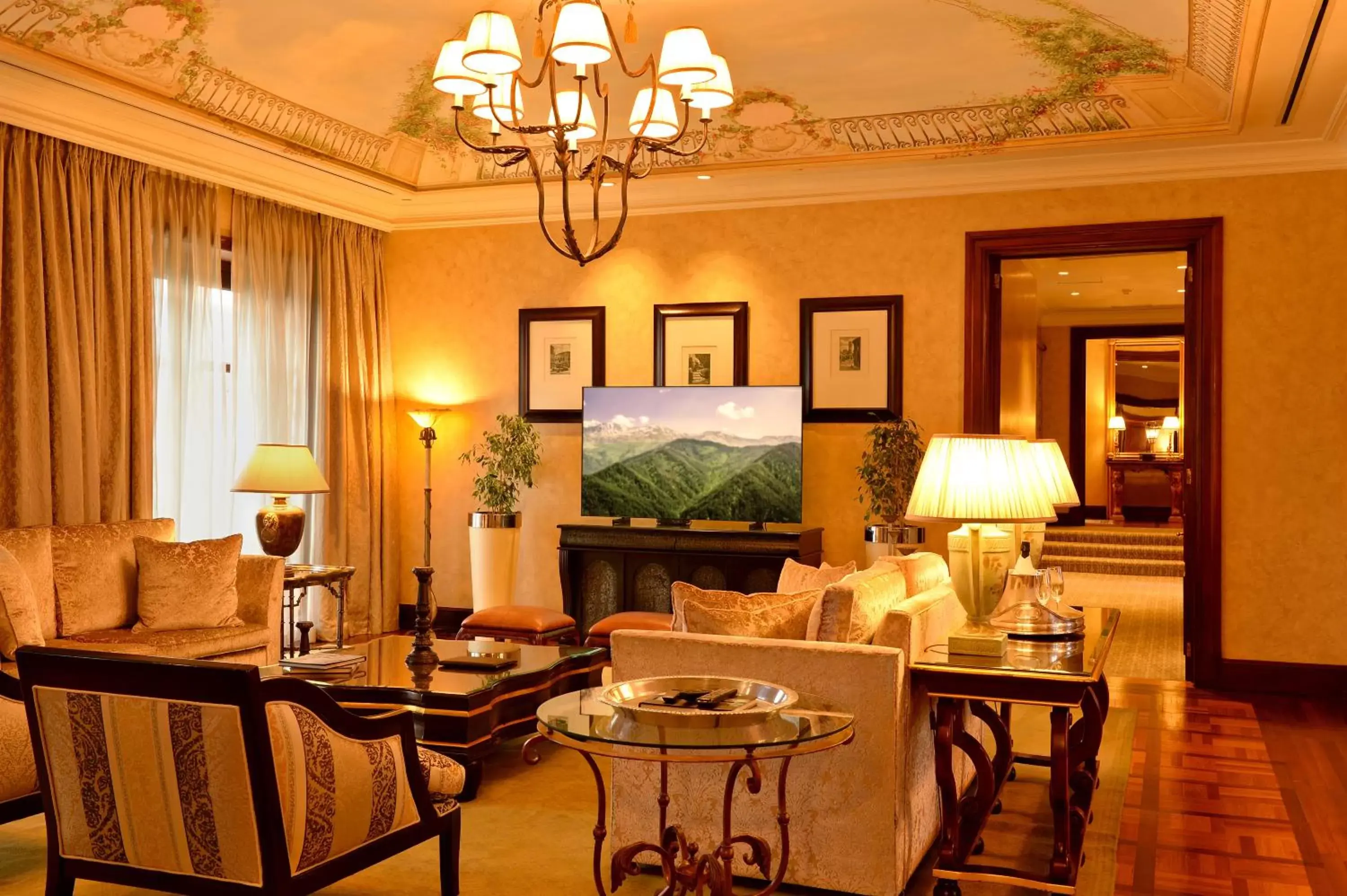 Living room in Palazzo Hotel