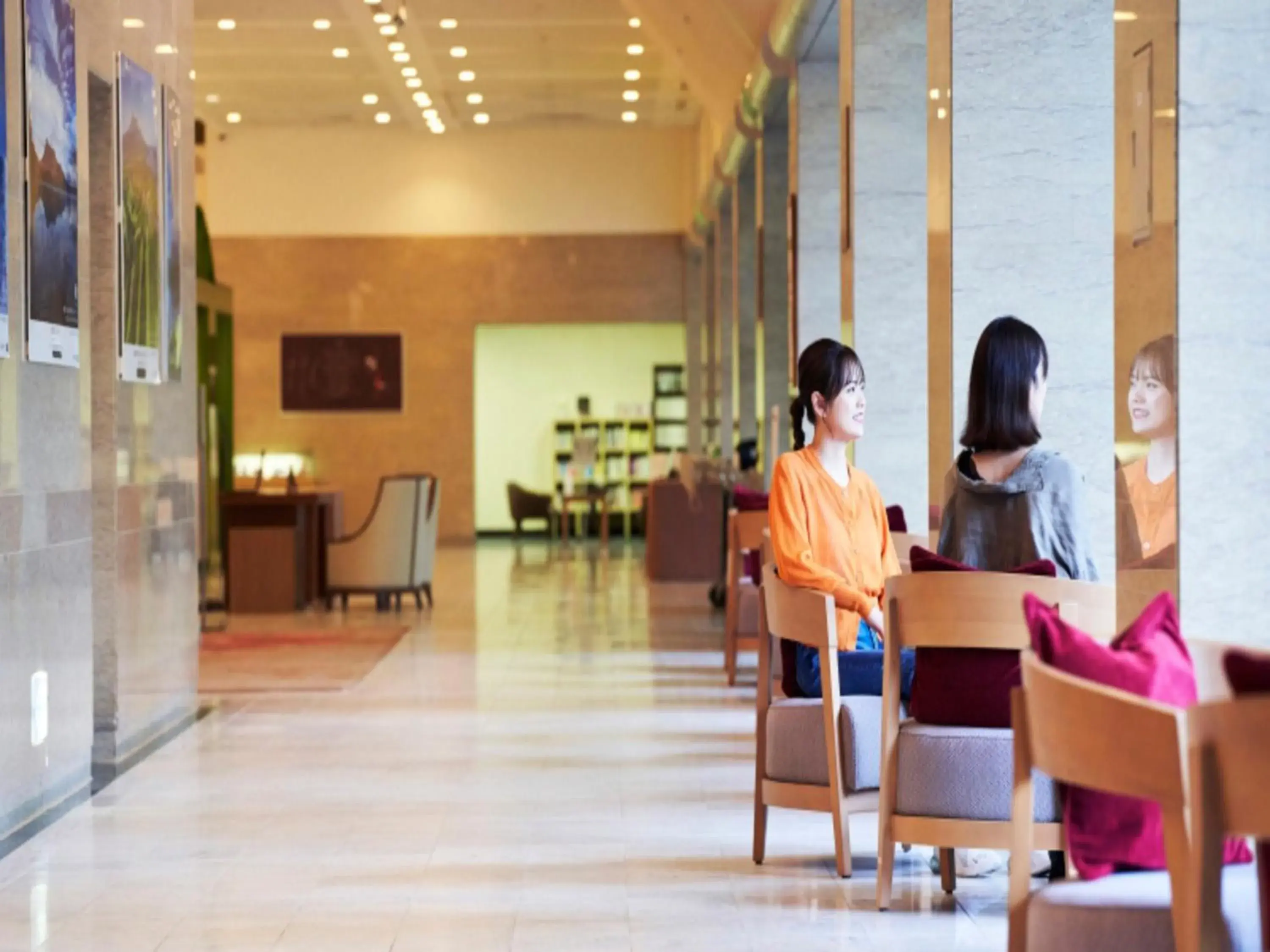 Lobby or reception in Hakodate Onuma Prince Hotel