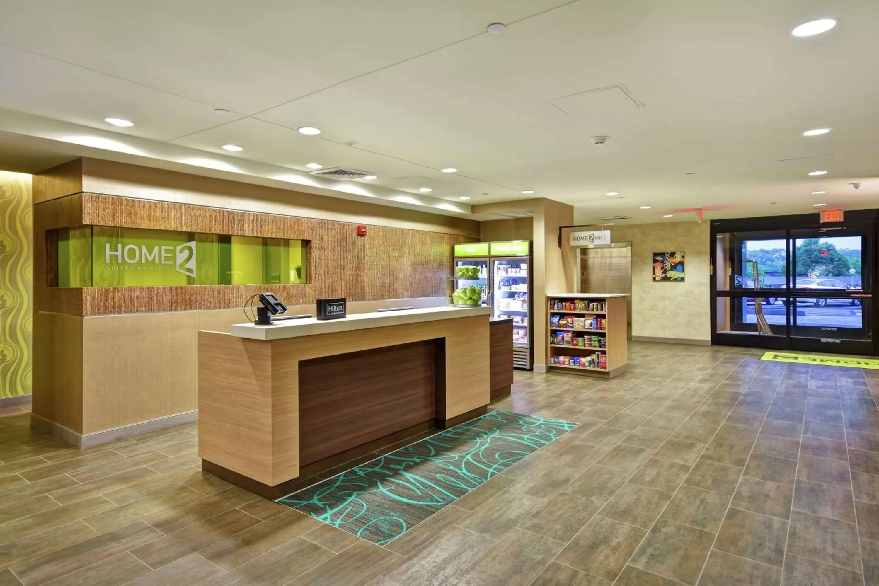 Restaurant/places to eat, Lobby/Reception in Home2 Suites Mechanicsburg