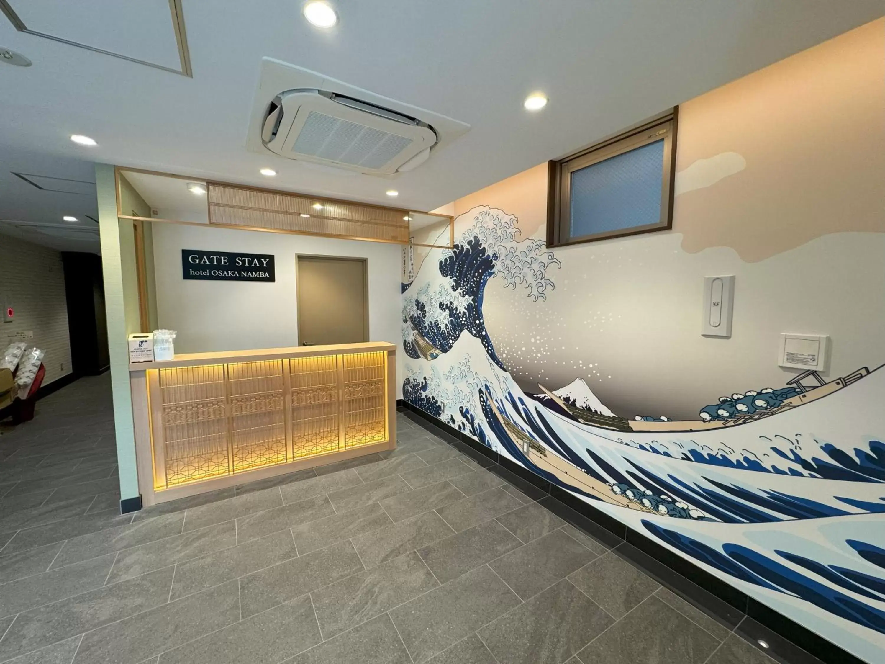 Lobby/Reception in GATE STAY hotel Osaka Namba