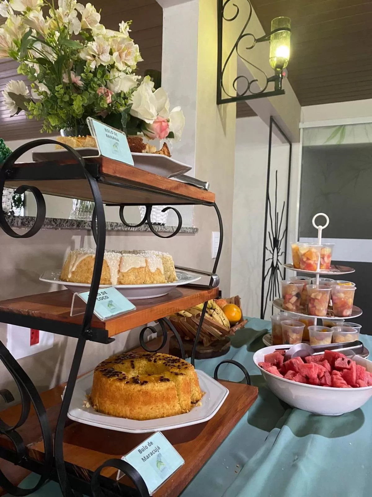 Food and drinks in Queiroz Palace Hotel