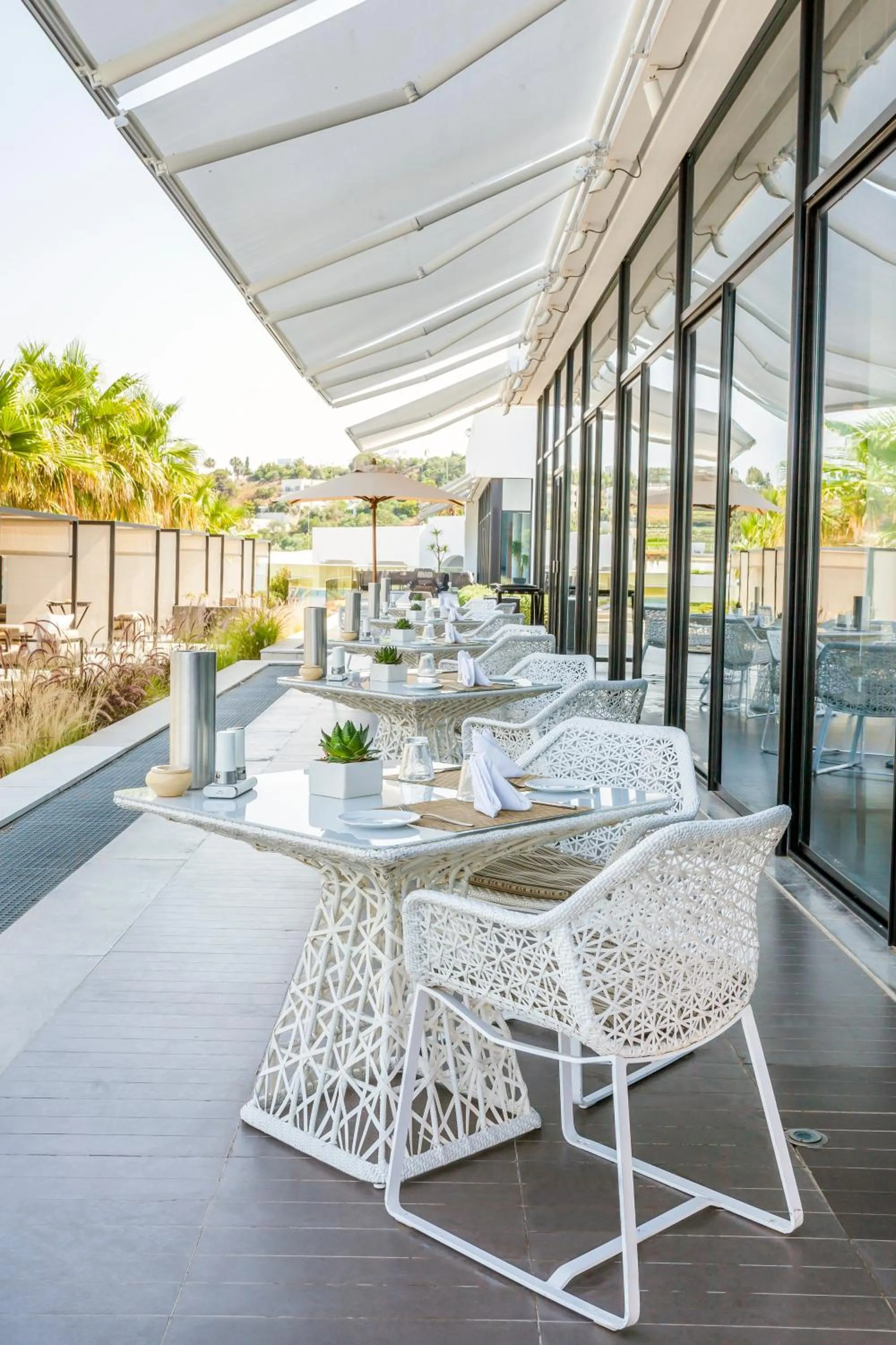 Balcony/Terrace in Mövenpick Hotel Gammarth Tunis