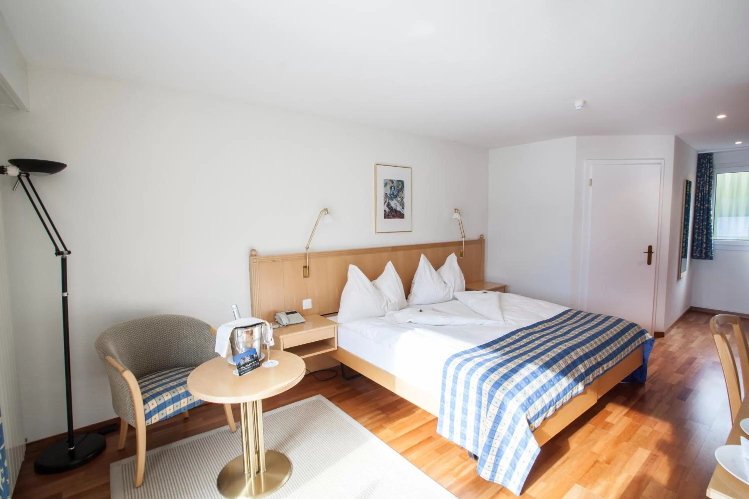 Bed in Garni-Hotel Frohburg - Beau Rivage Collection