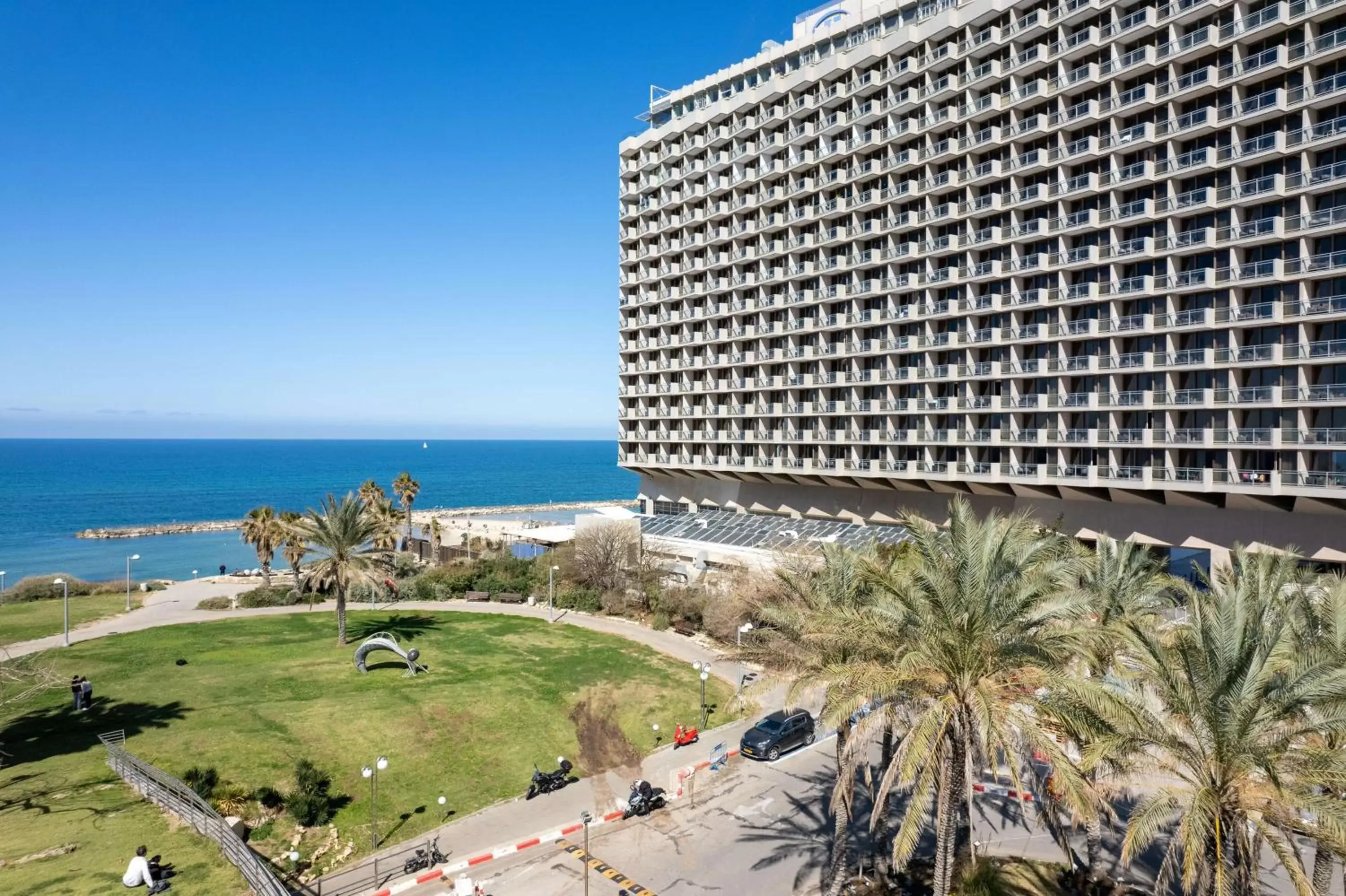 Property building in Hilton Tel Aviv Hotel