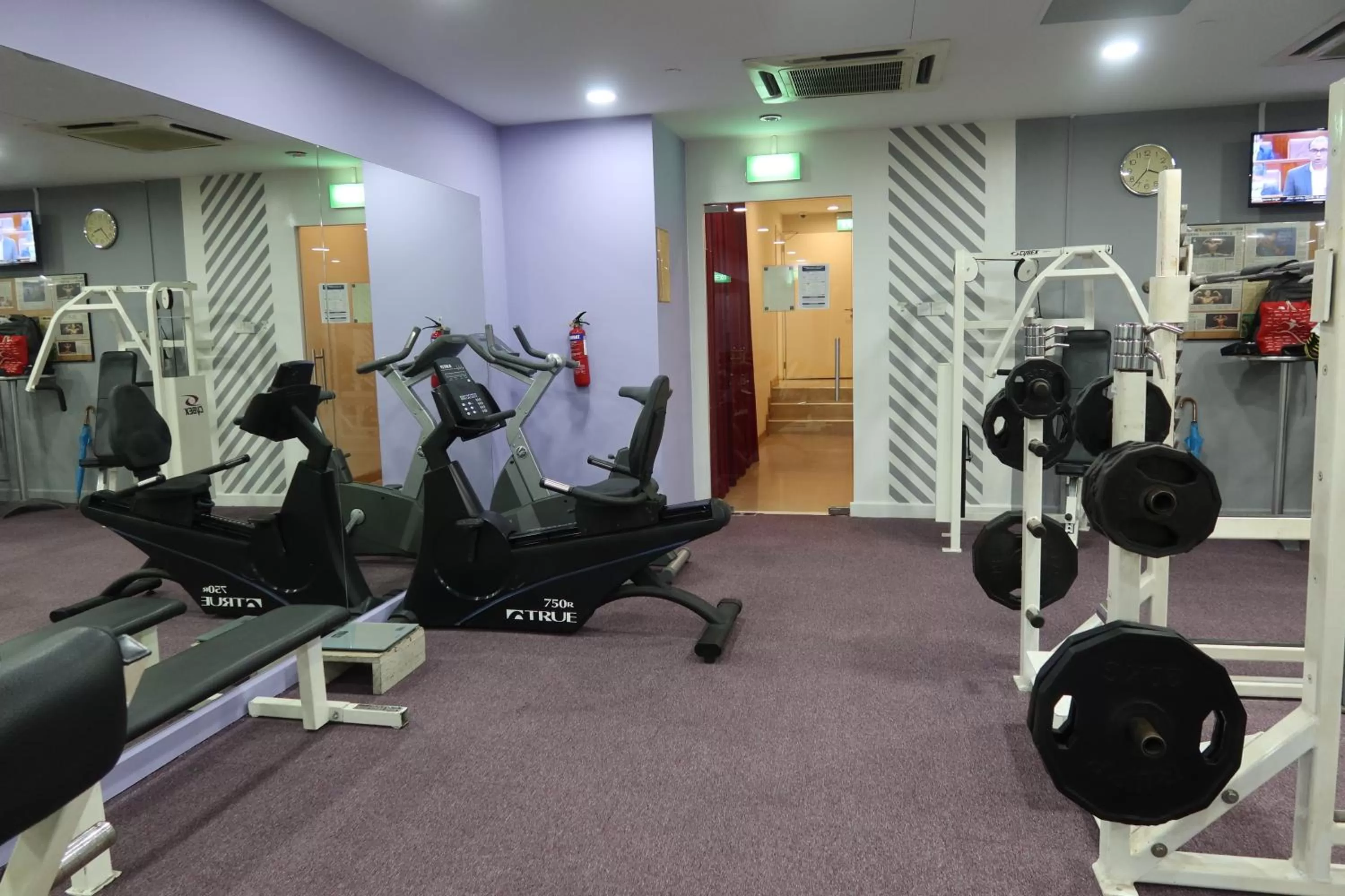 Fitness centre/facilities in YMCA One Orchard