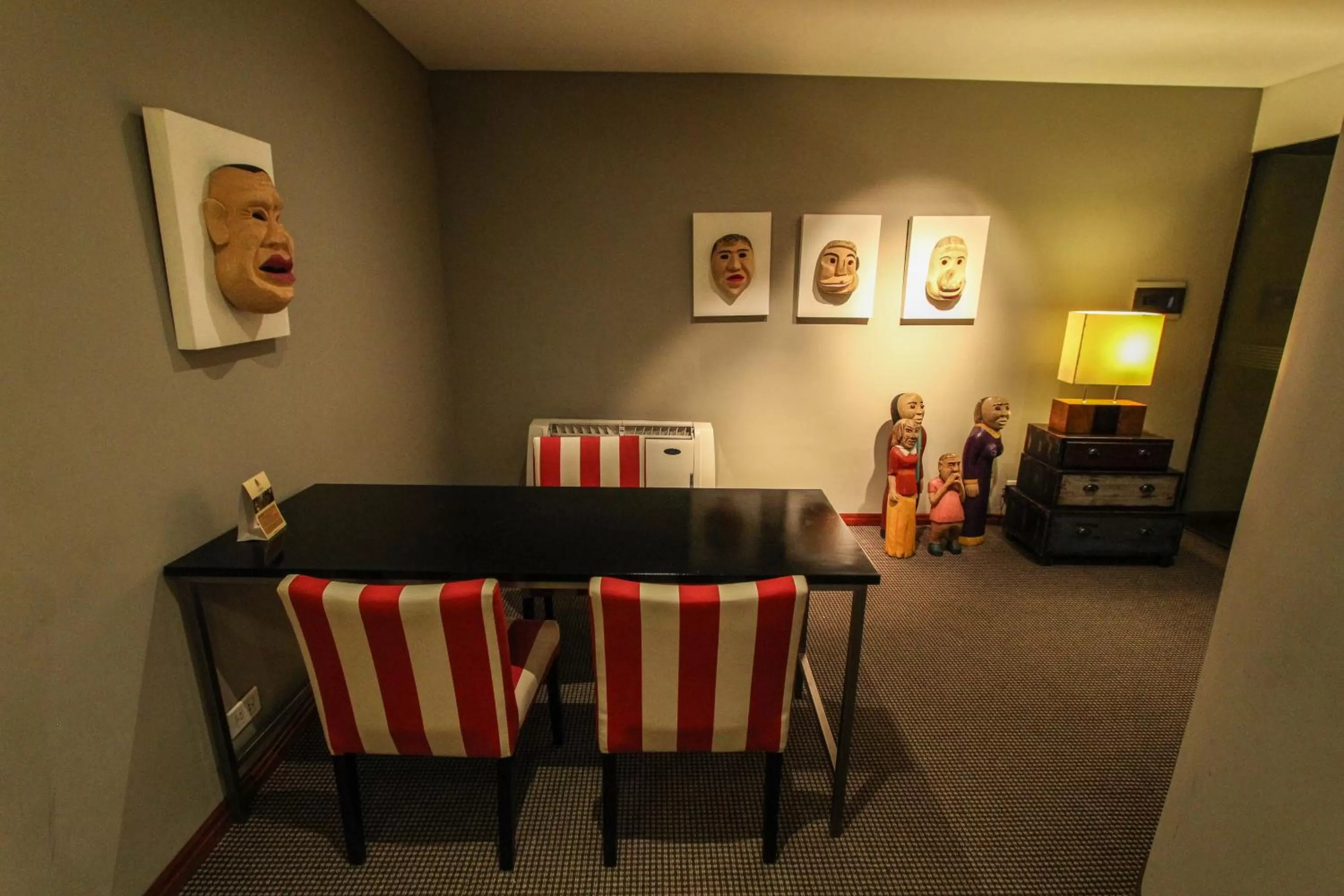 Seating area in Hotel Guarani Asuncion