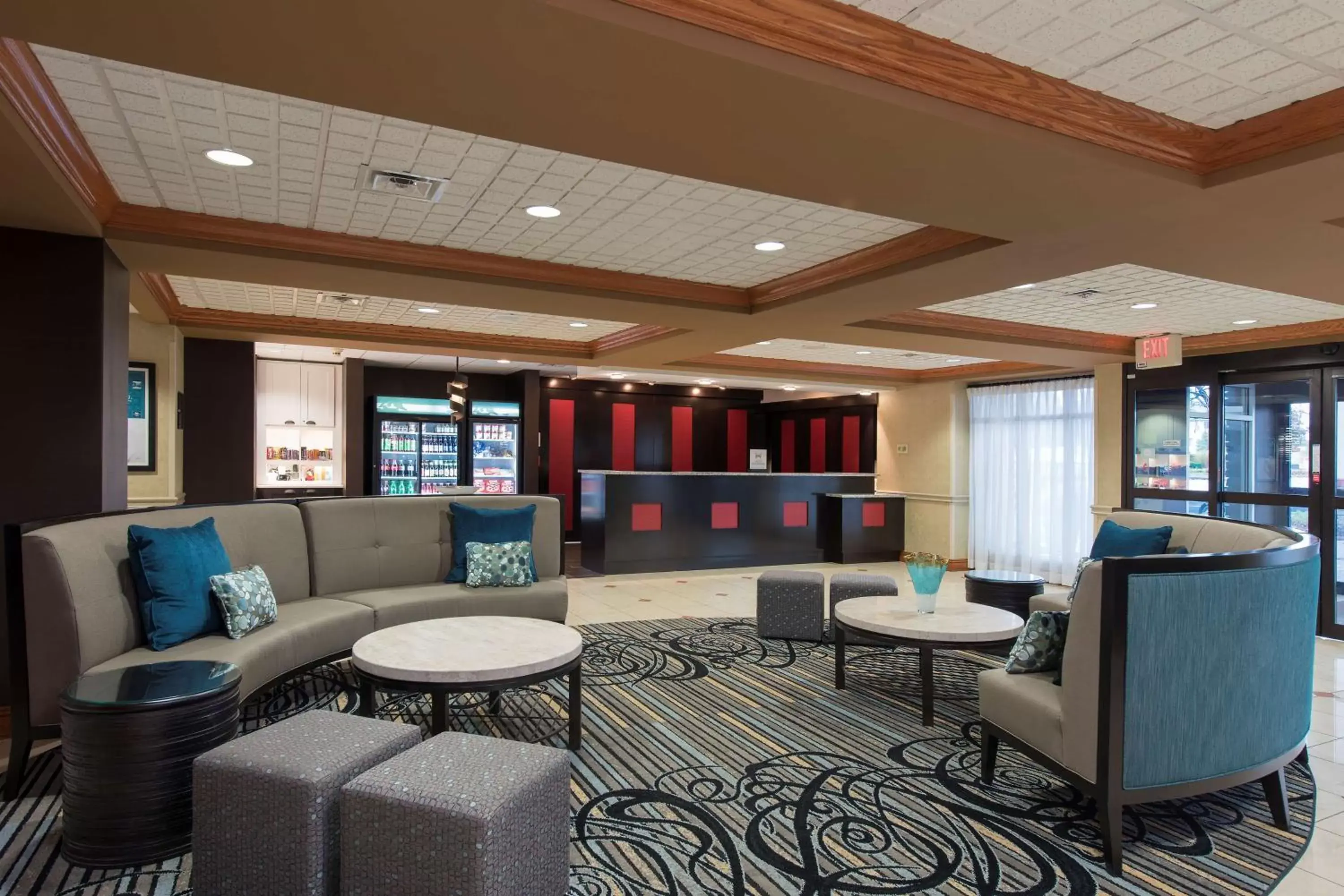 Lobby or reception in Homewood Suites Columbus - Airport