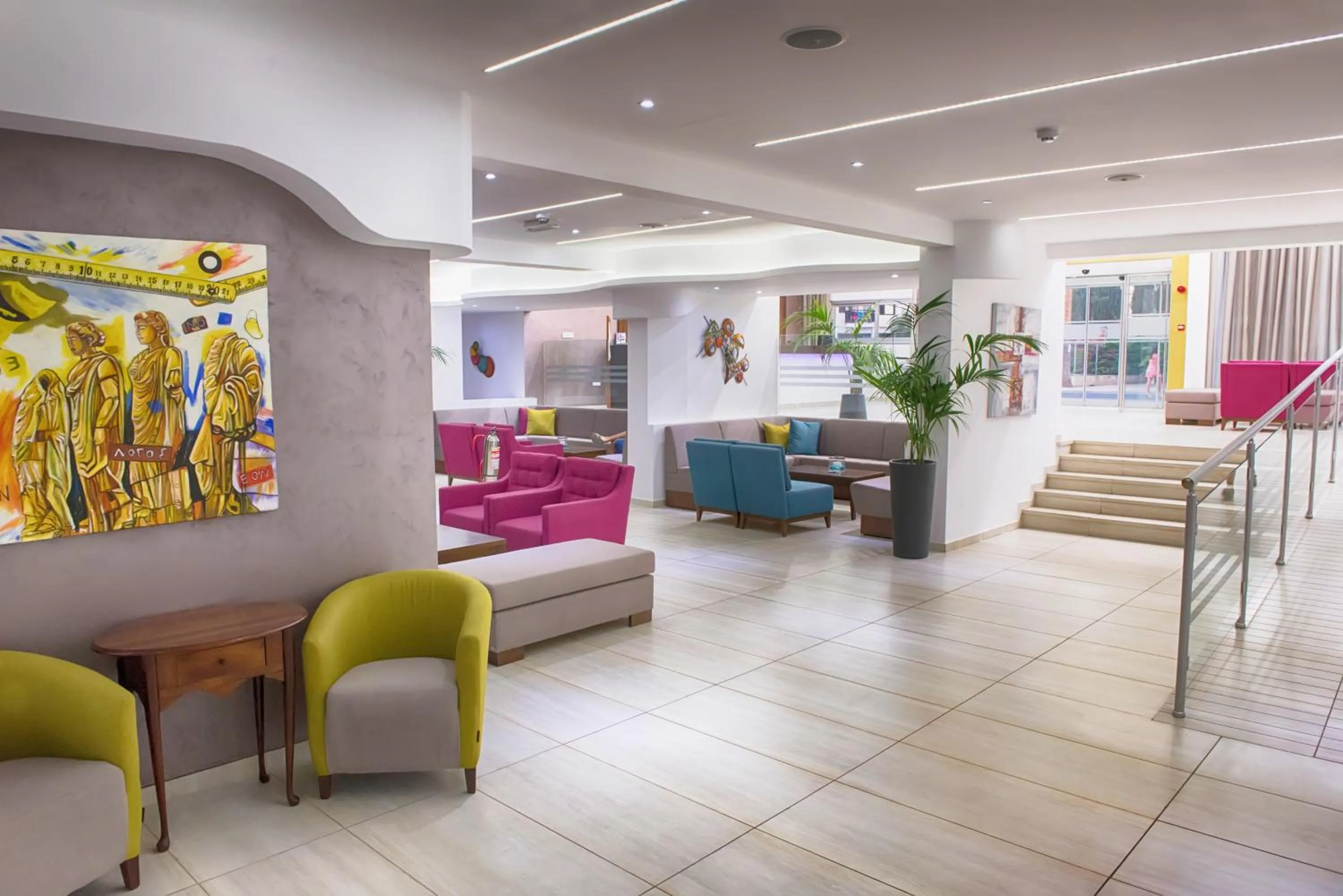 Lobby or reception in New Famagusta Hotel & Suites