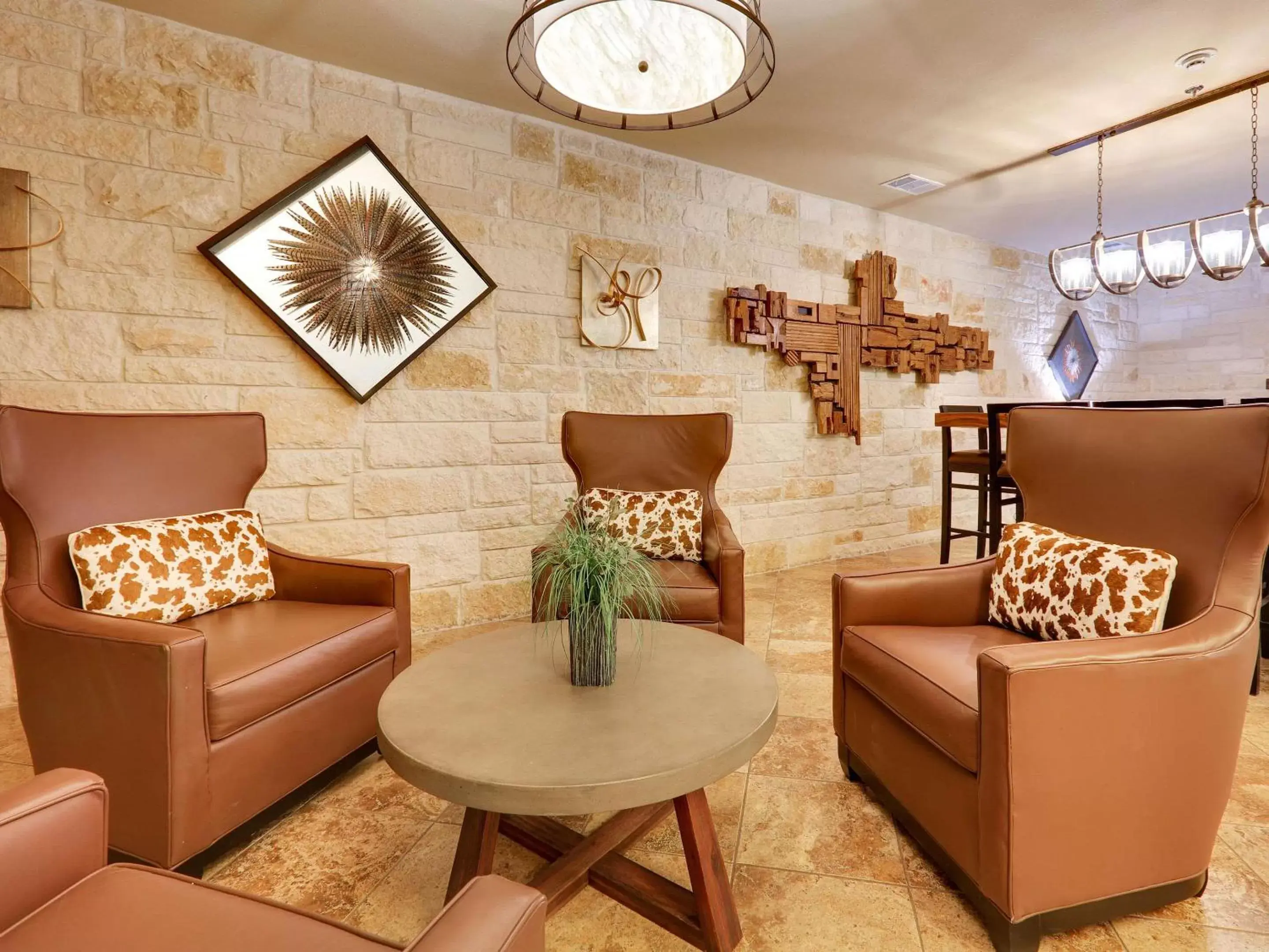 Lobby or reception, Seating Area in Comfort Suites Arlington - Entertainment District