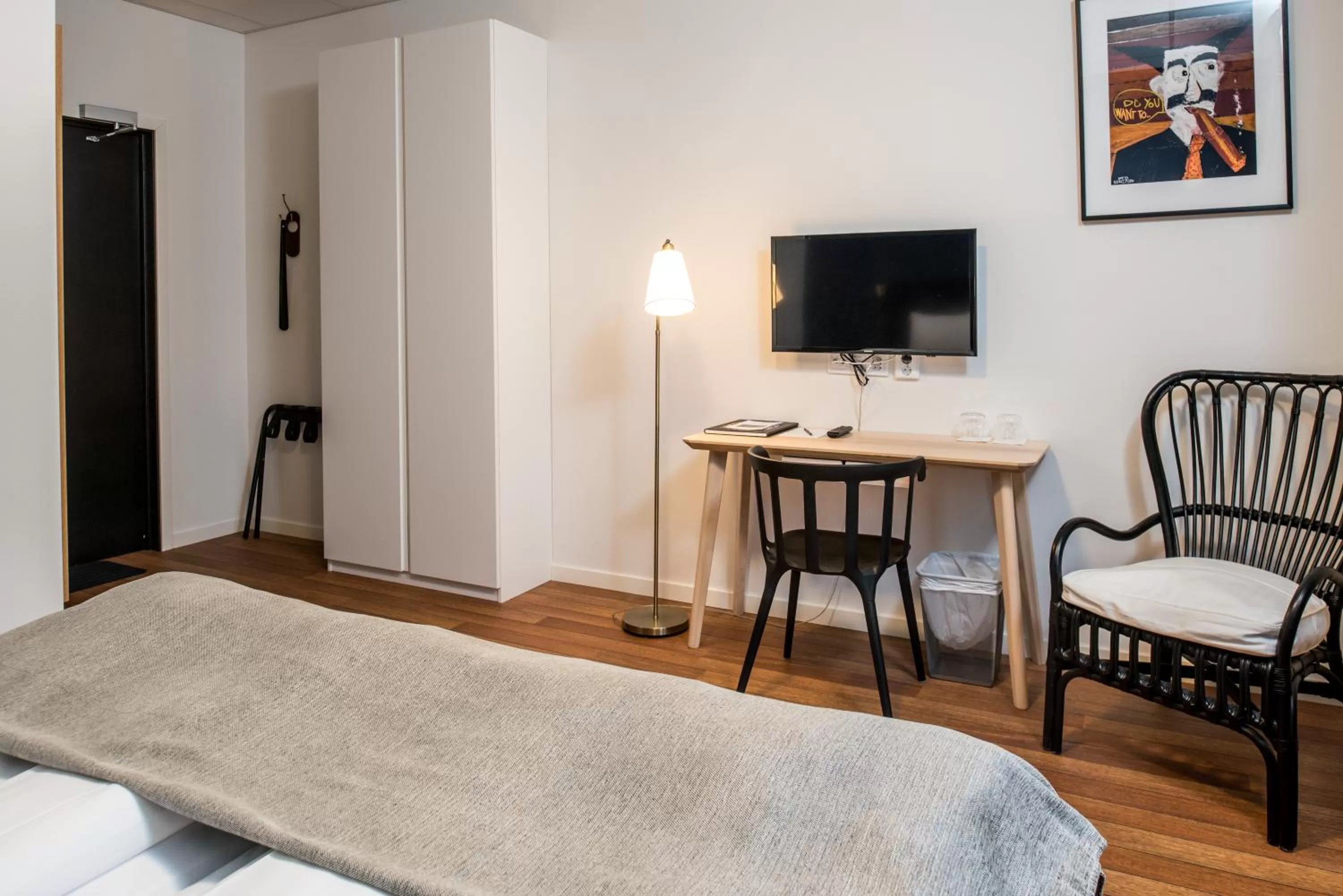 Bed in Strandpiren Hotell