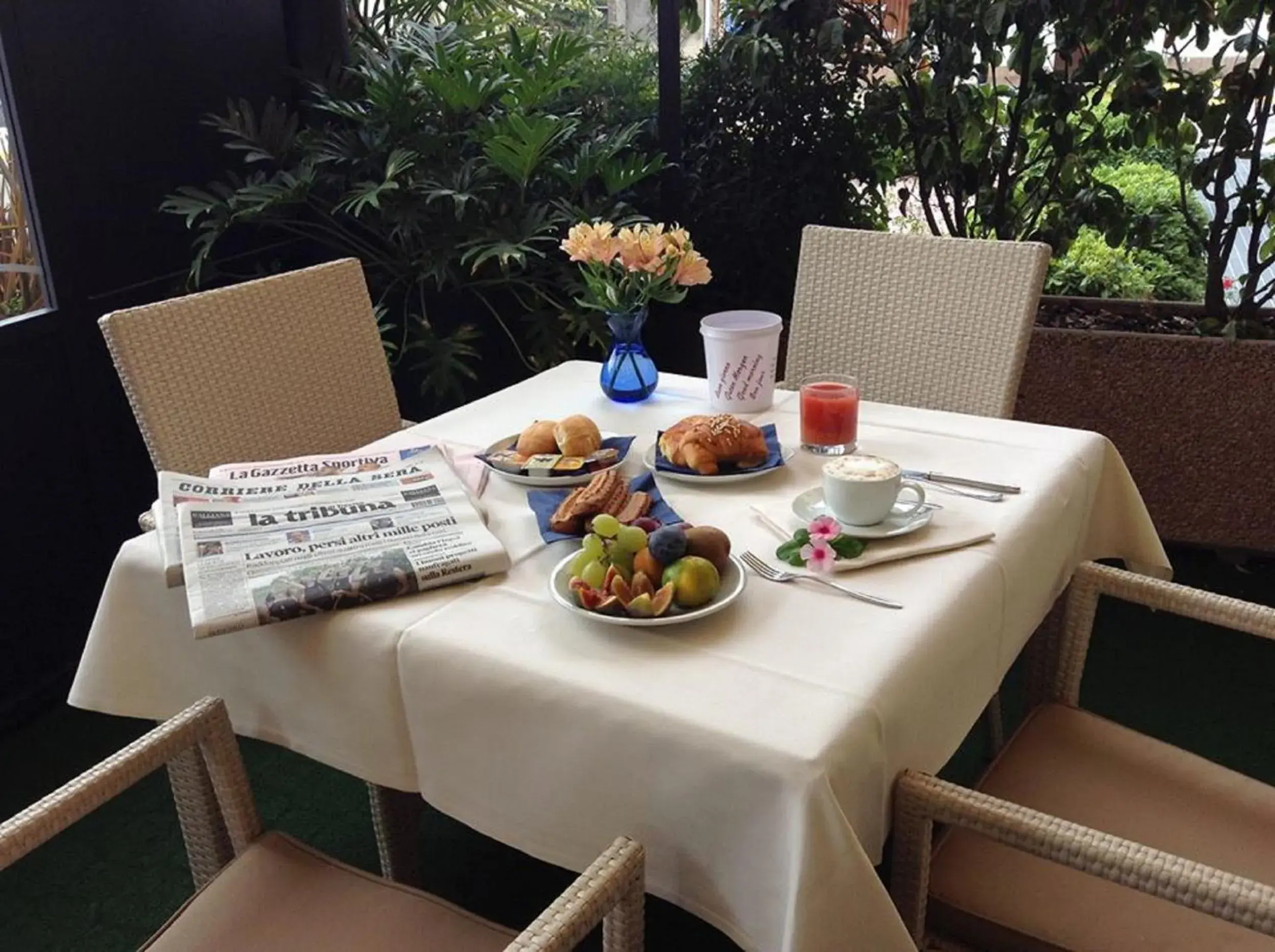 Continental breakfast in Wine Hotel San Giacomo Activity & Wellness