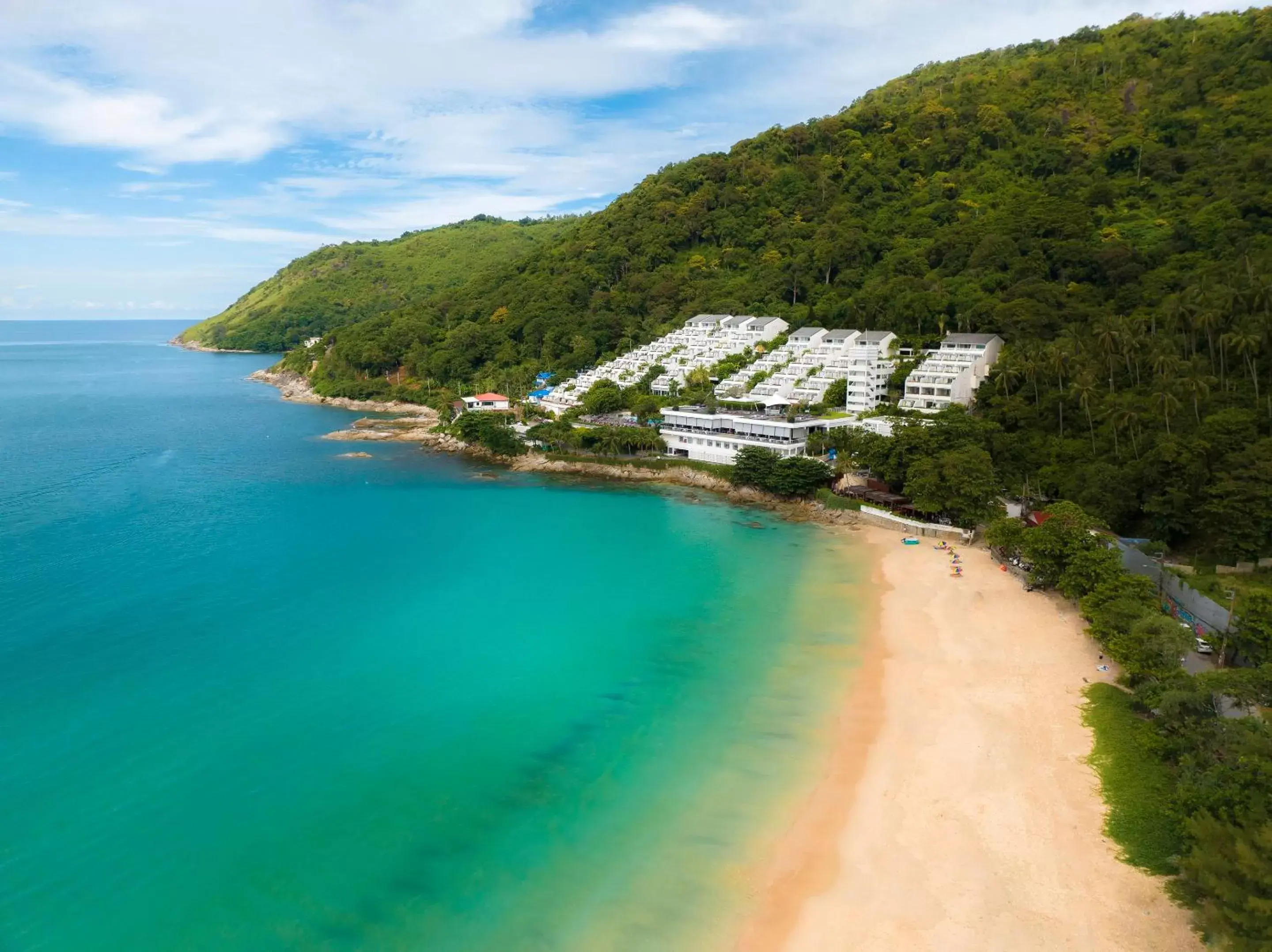 Property building, Bird's-eye View in The Nai Harn - SHA Extra Plus