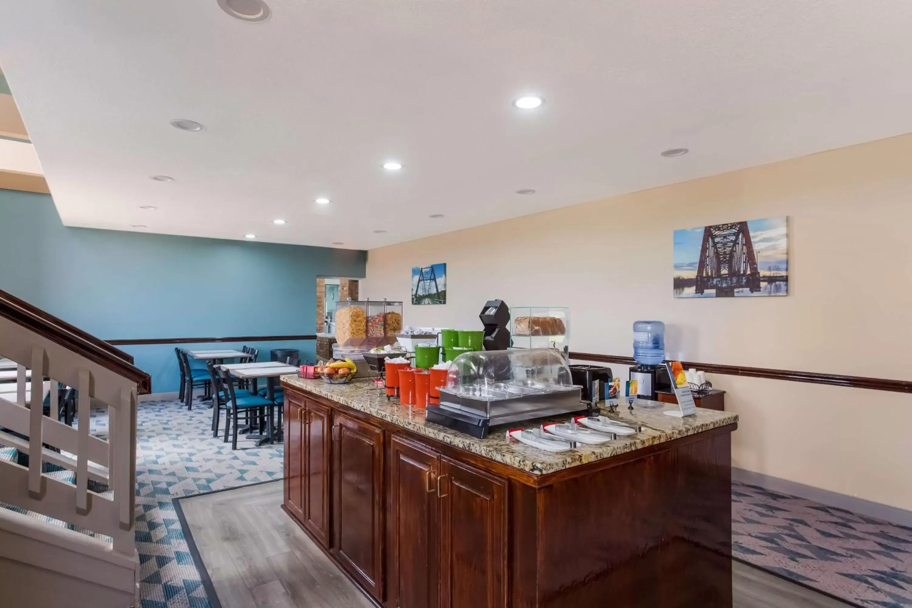 Breakfast in SureStay Plus Hotel by Best Western Greenwood Breakfast in SureStay Plus Hotel by Best Western Greenwood