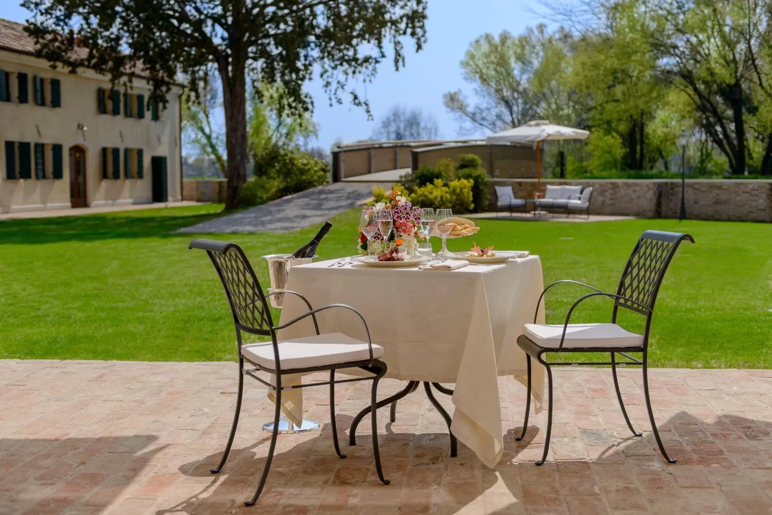 Garden in Hotel Villa Barbarich Venice Mestre