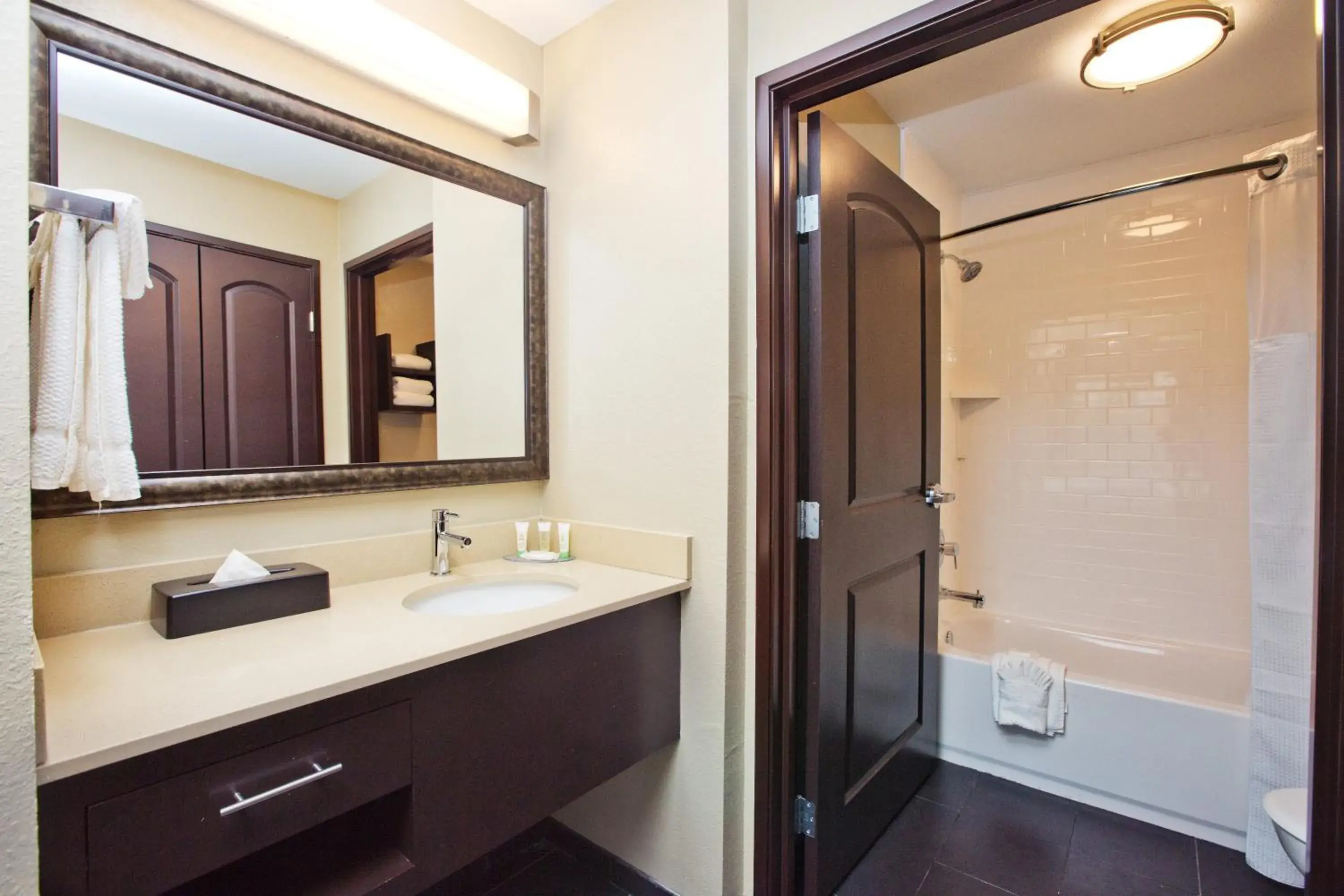 Bathroom in Staybridge Suites Austin South Interstate Hwy 35, an IHG Hotel
