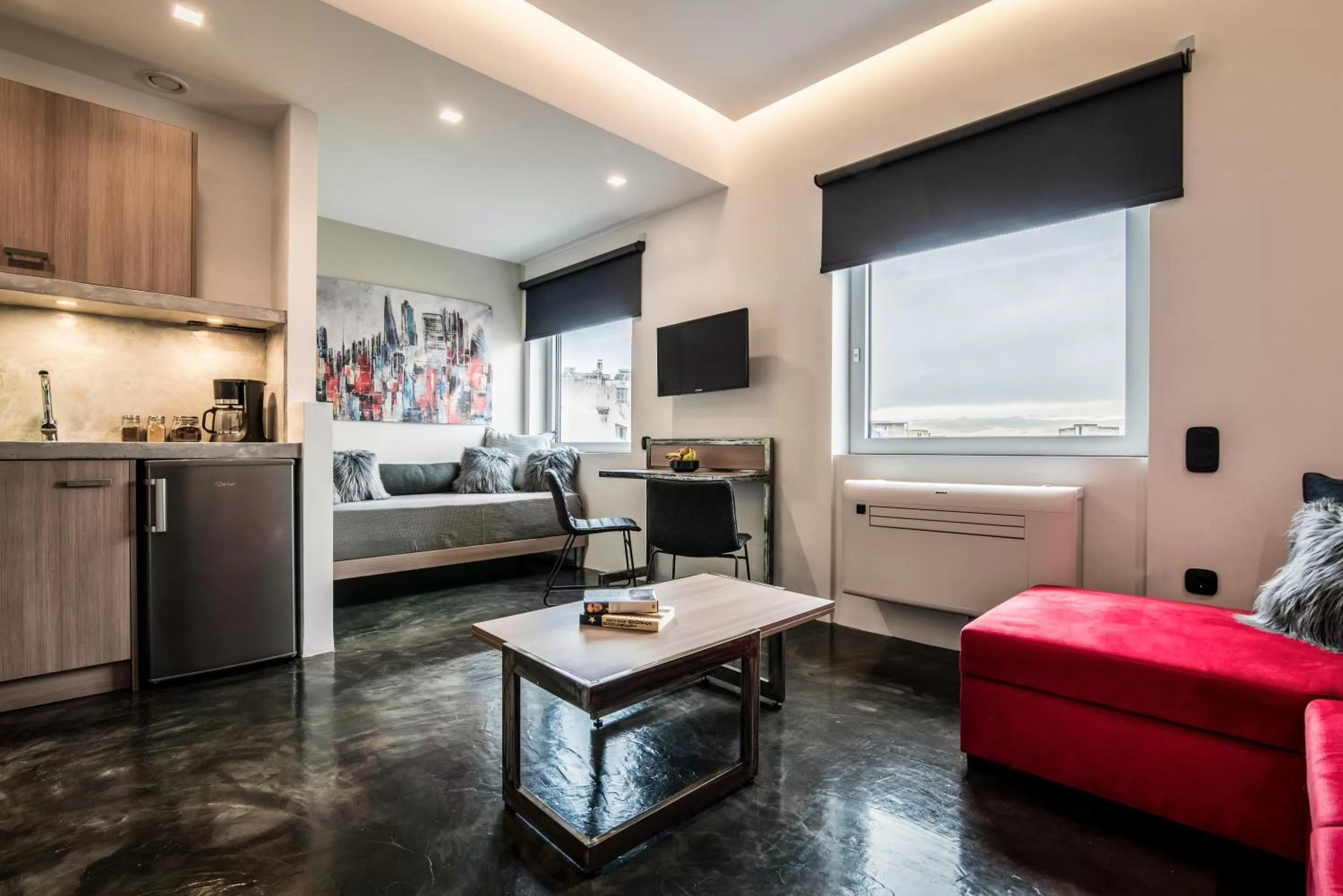 Bedroom in AthinA STREETAPARTMENTS