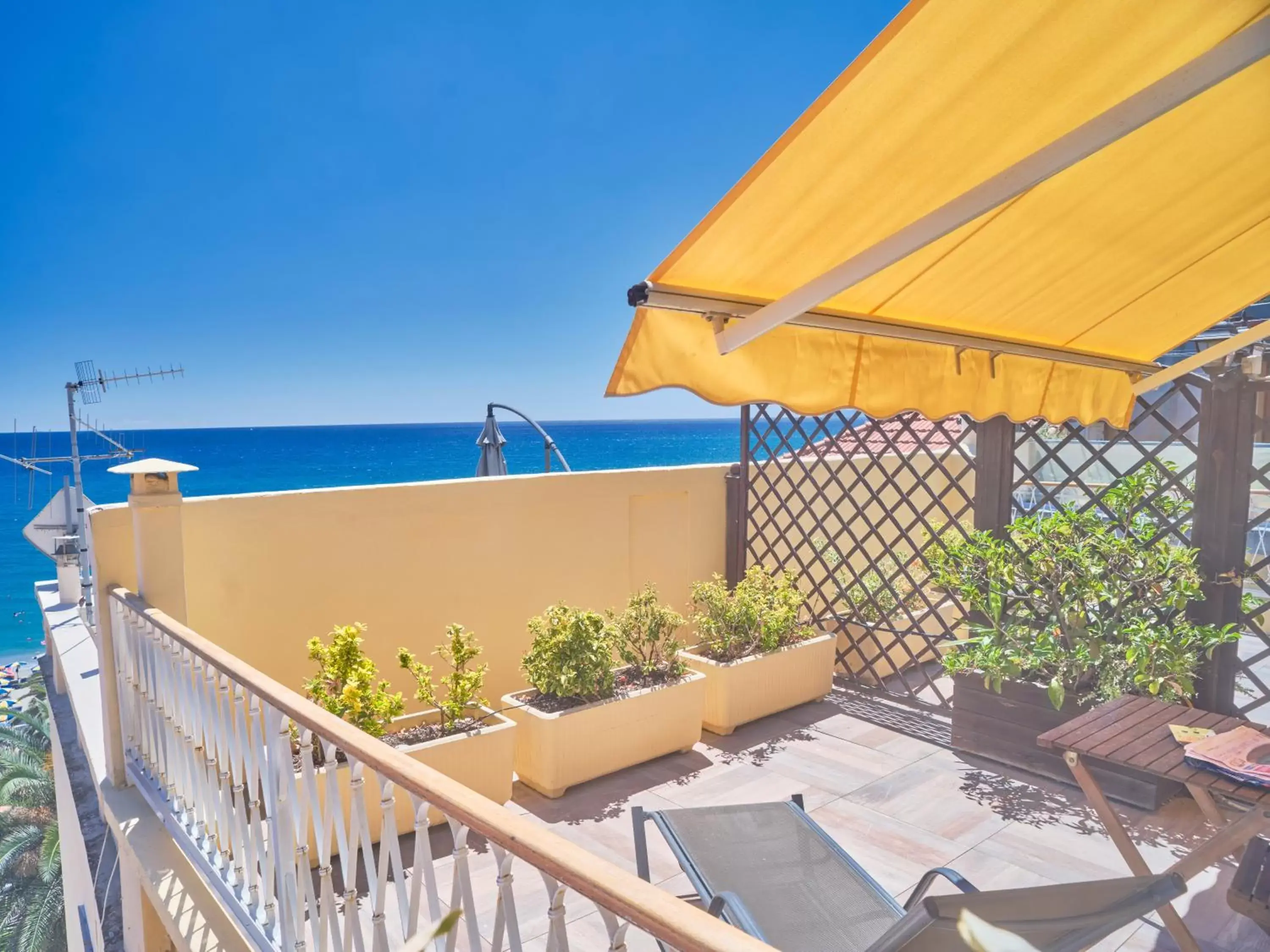 Balcony/Terrace in Hotel Medusa