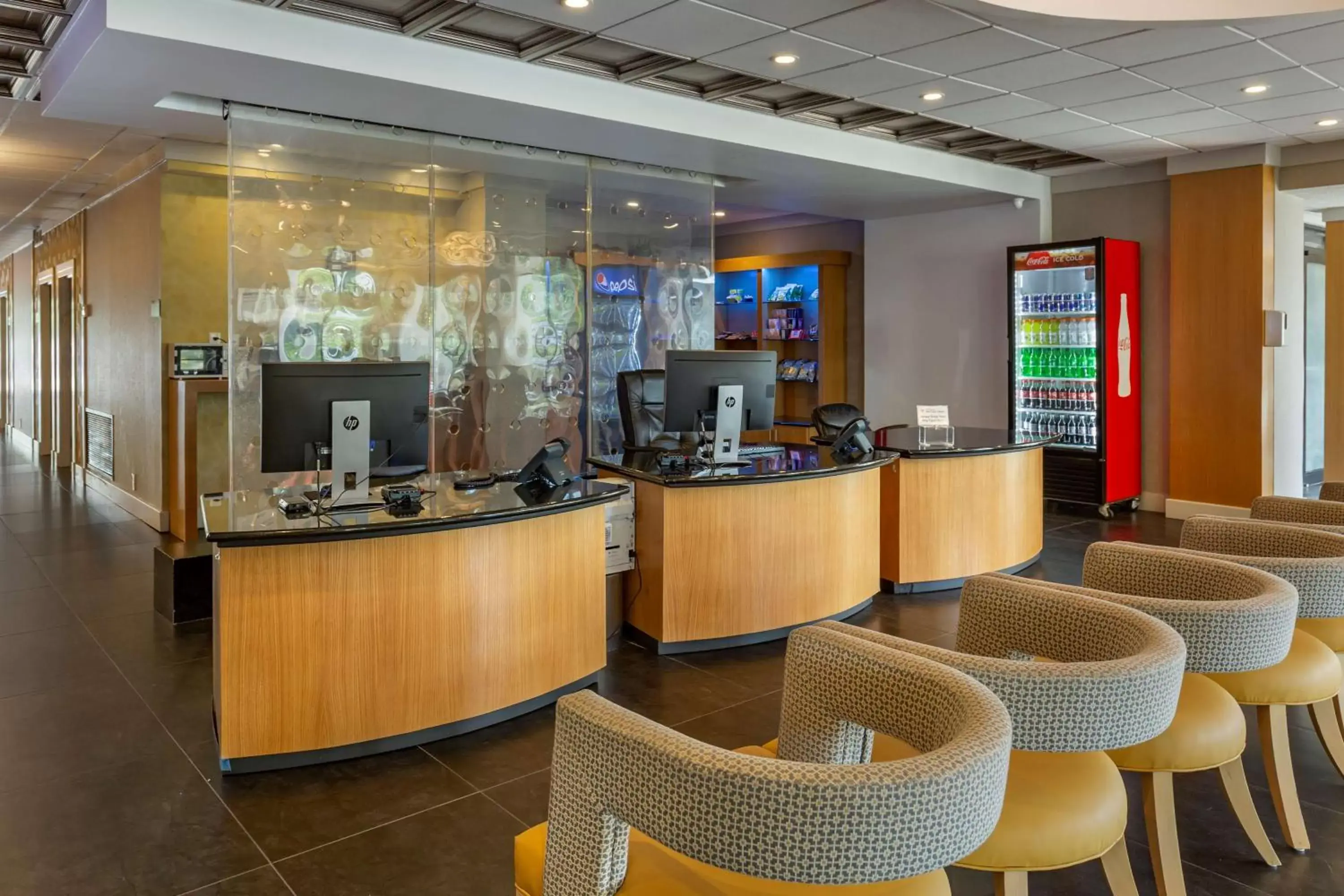 Lobby or reception in Best Western Plus University Inn Lobby or reception in Best Western Plus University Inn