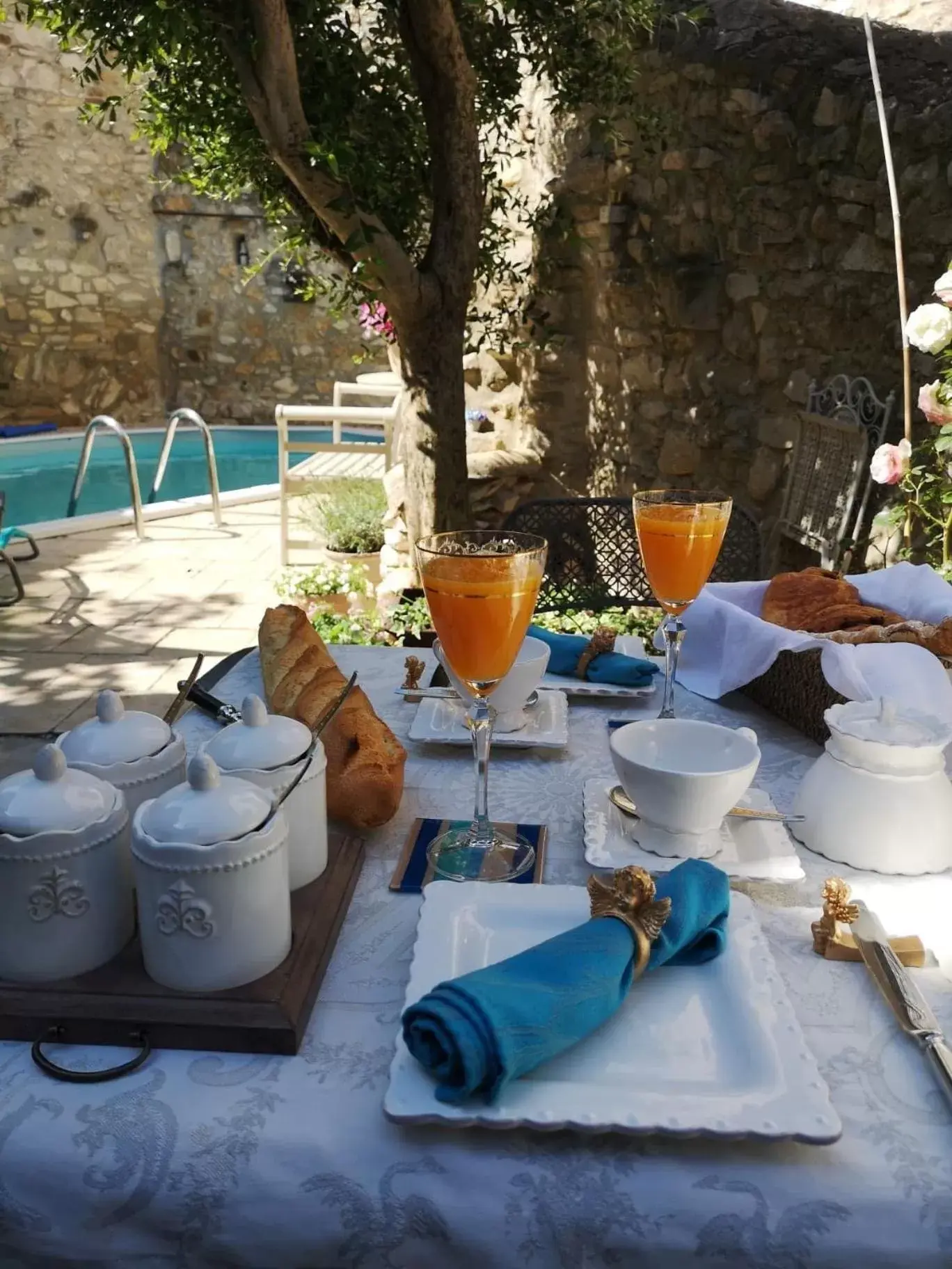 Breakfast in Au Clos des Anges
