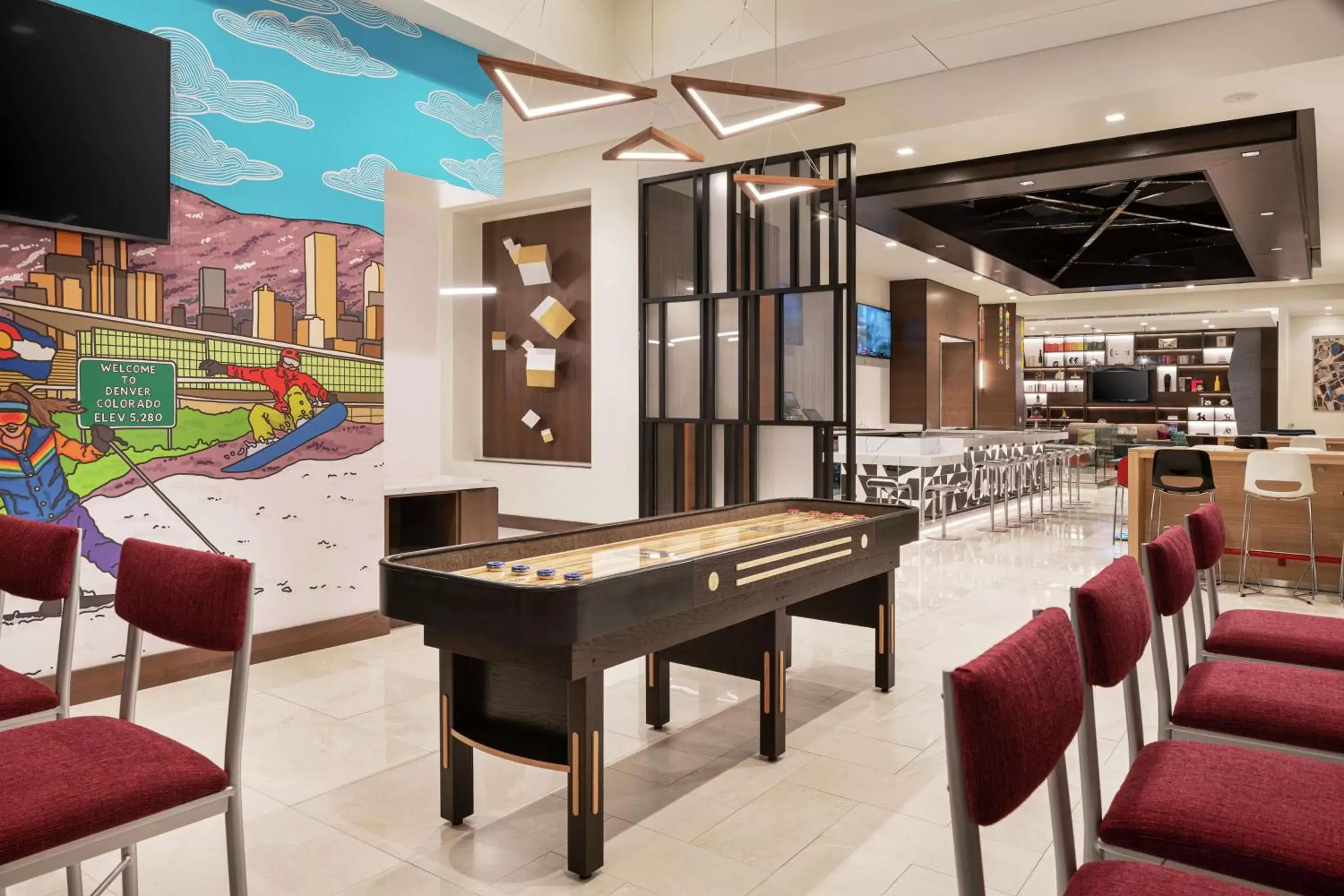 Lobby or reception in Home2 Suites By Hilton Denver Downtown Convention Center