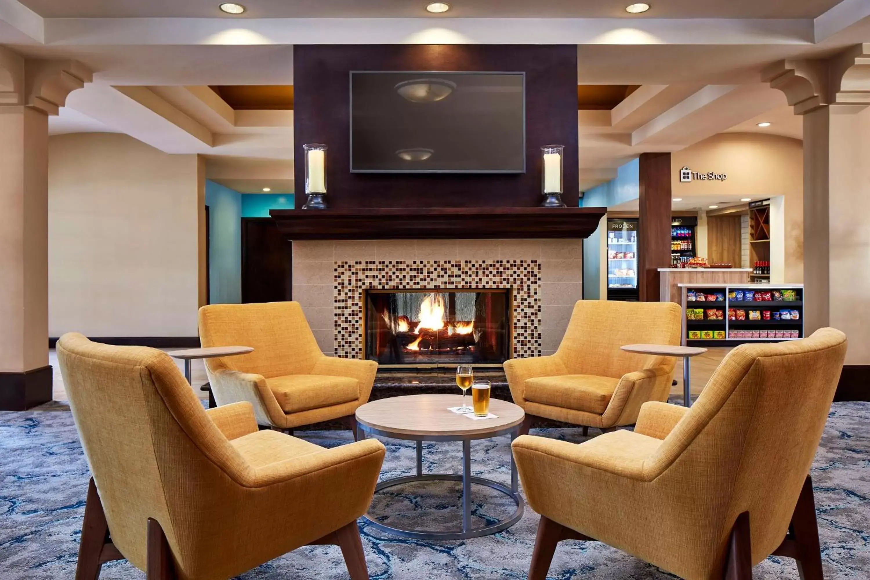 Lobby or reception, Seating Area in Hilton Garden Inn Valencia Six Flags