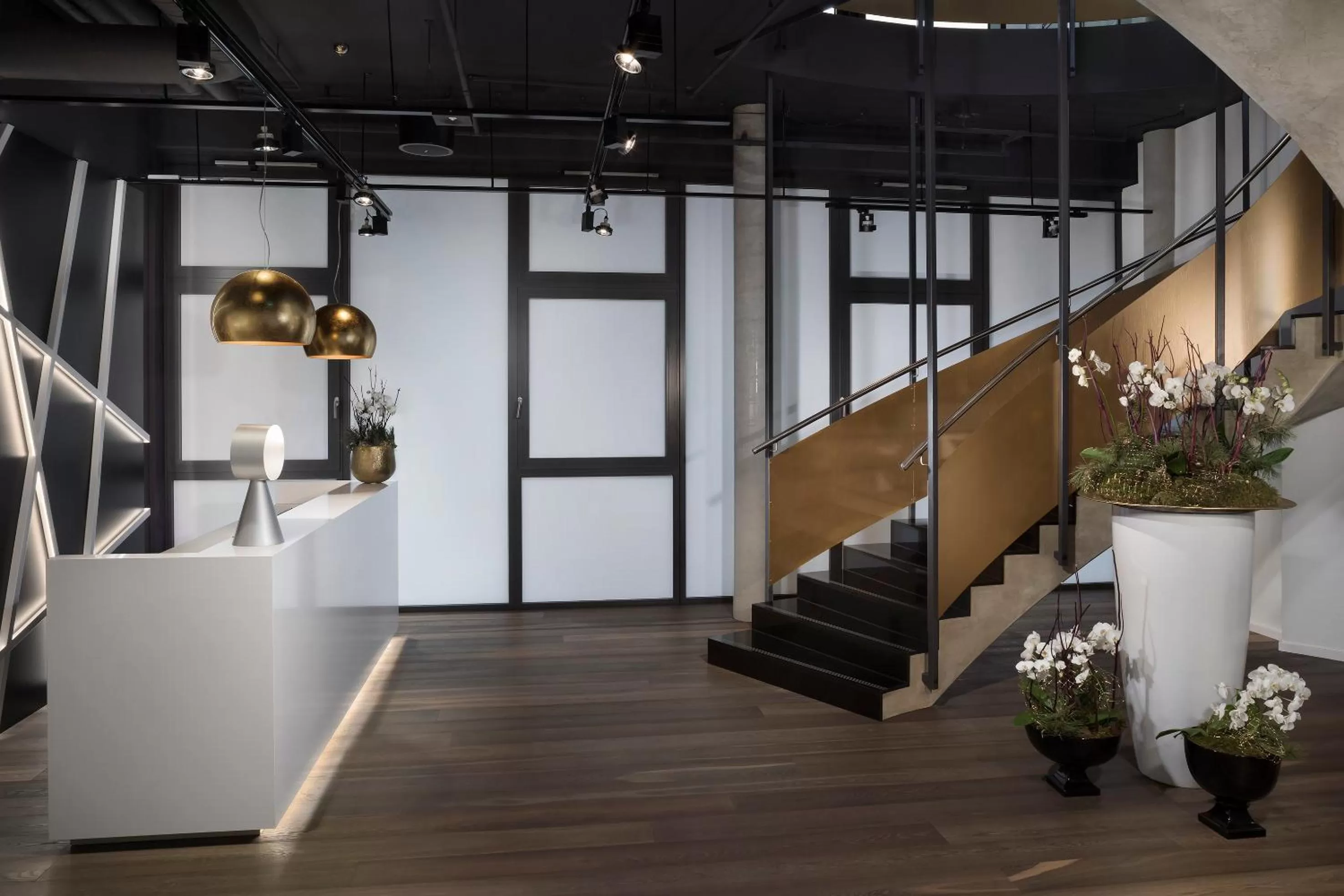 Lobby or reception in INNSiDE by Meliá Leipzig