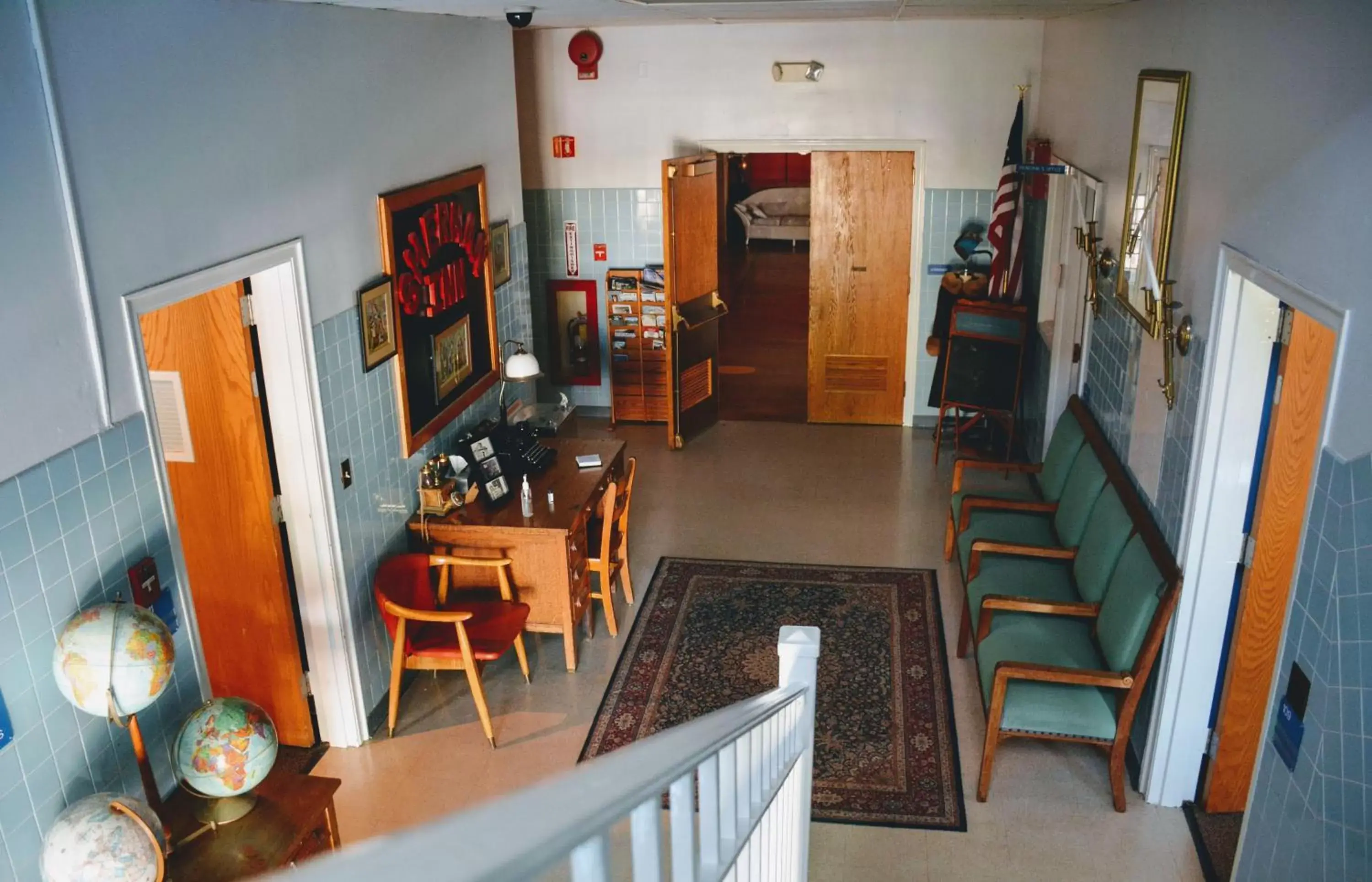 Lobby or reception in Sherman Inn