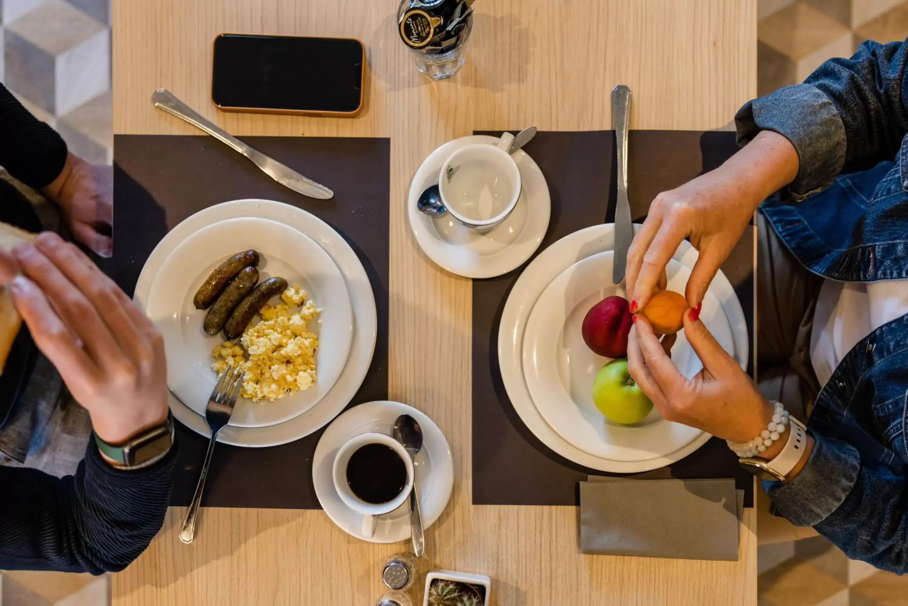 Breakfast in Hotel Olympia in Bruges