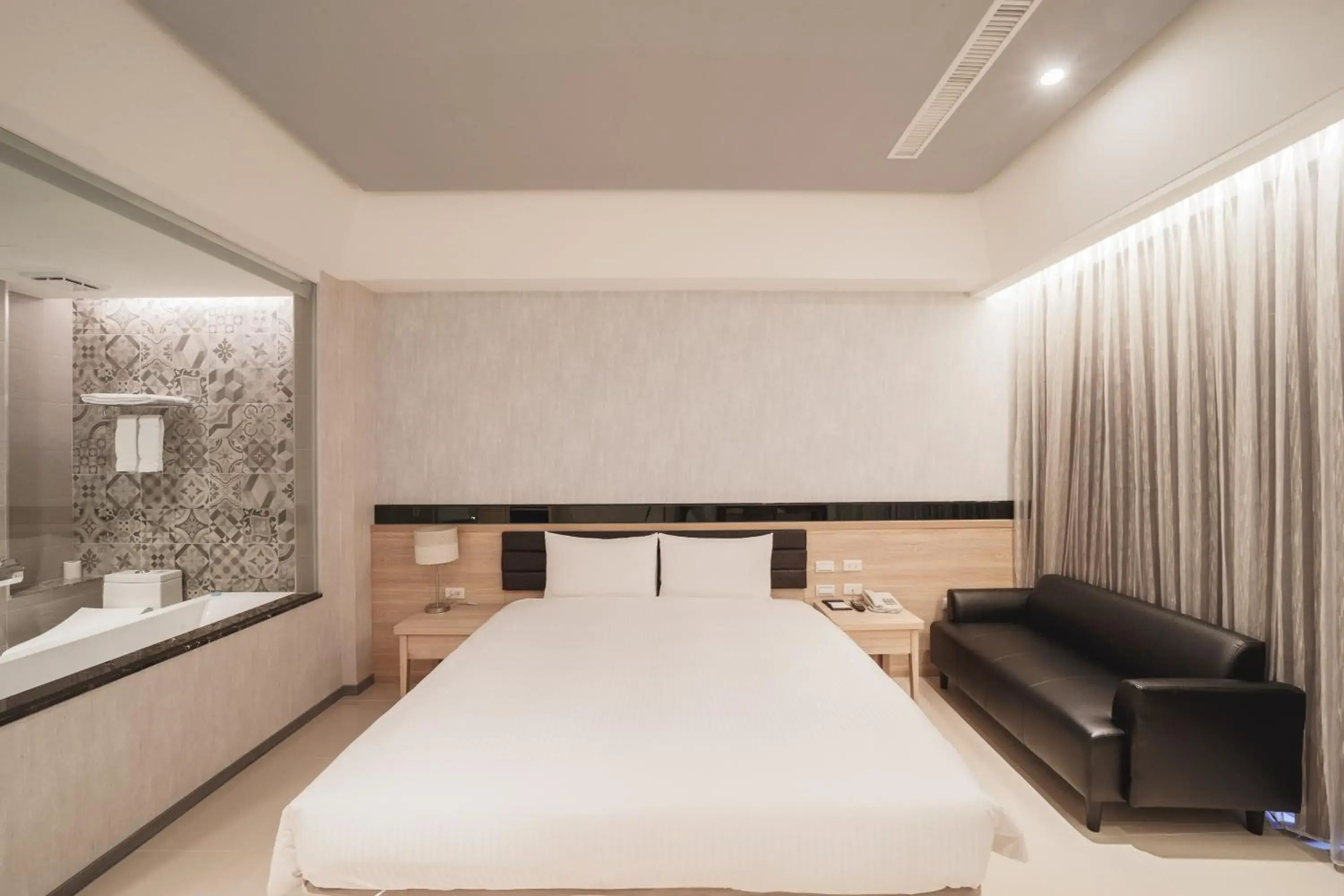 Bed in Larchotel Bed in Larchotel