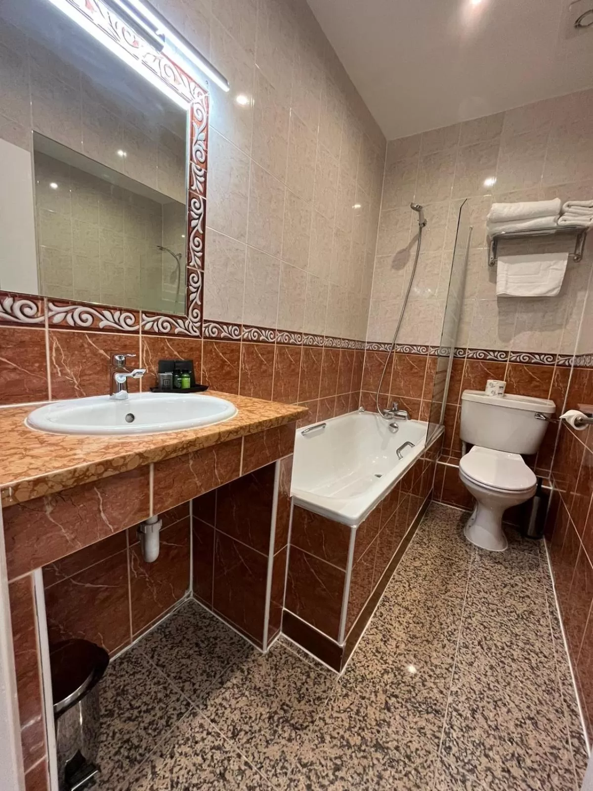 Toilet in Hotel La Place