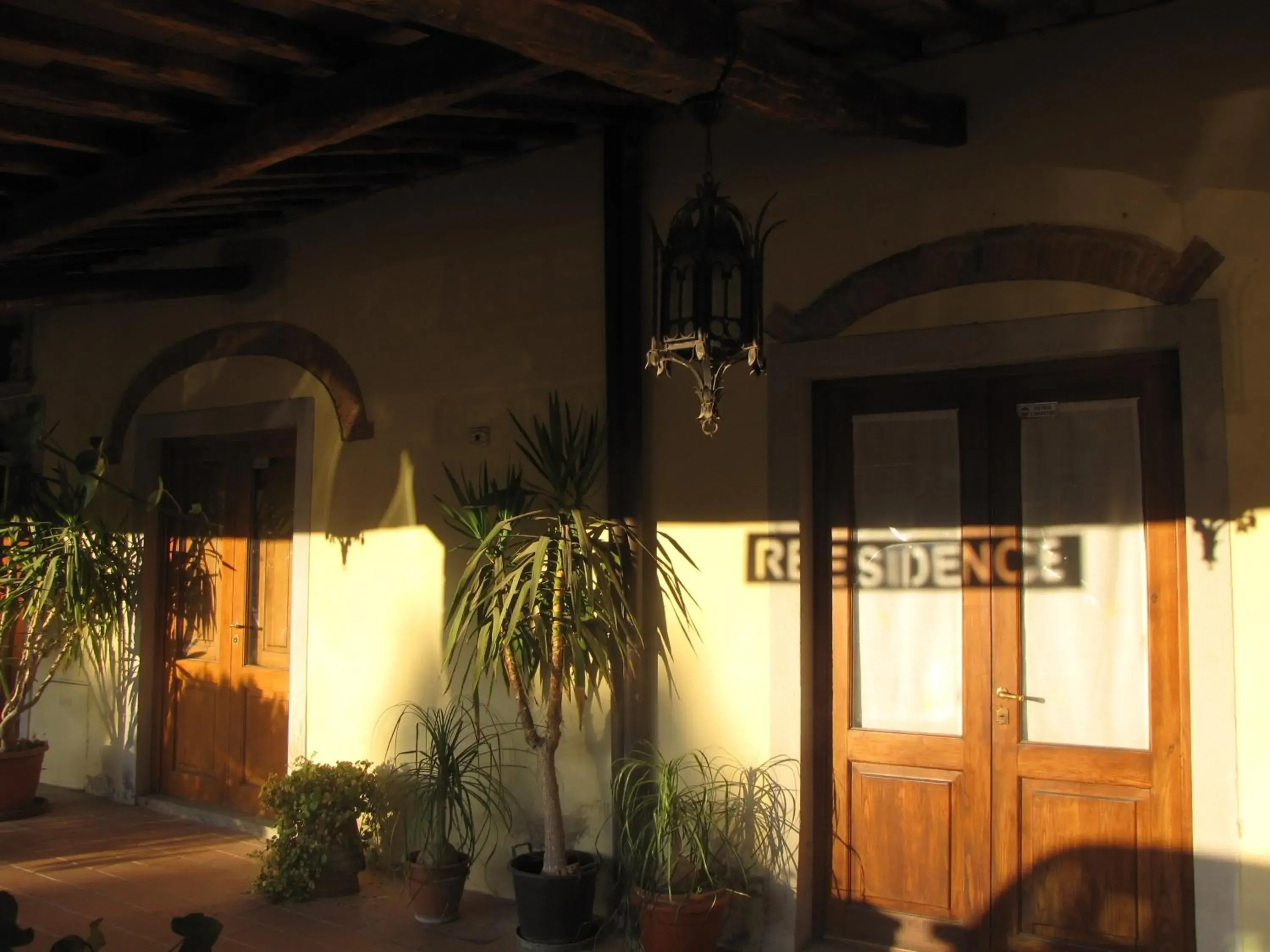 Facade/Entrance in Residence Casprini da Omero