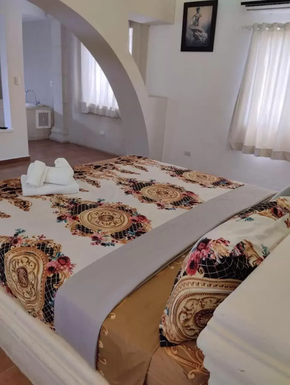 Property building, Bed in Aparthotel Castillo Real
