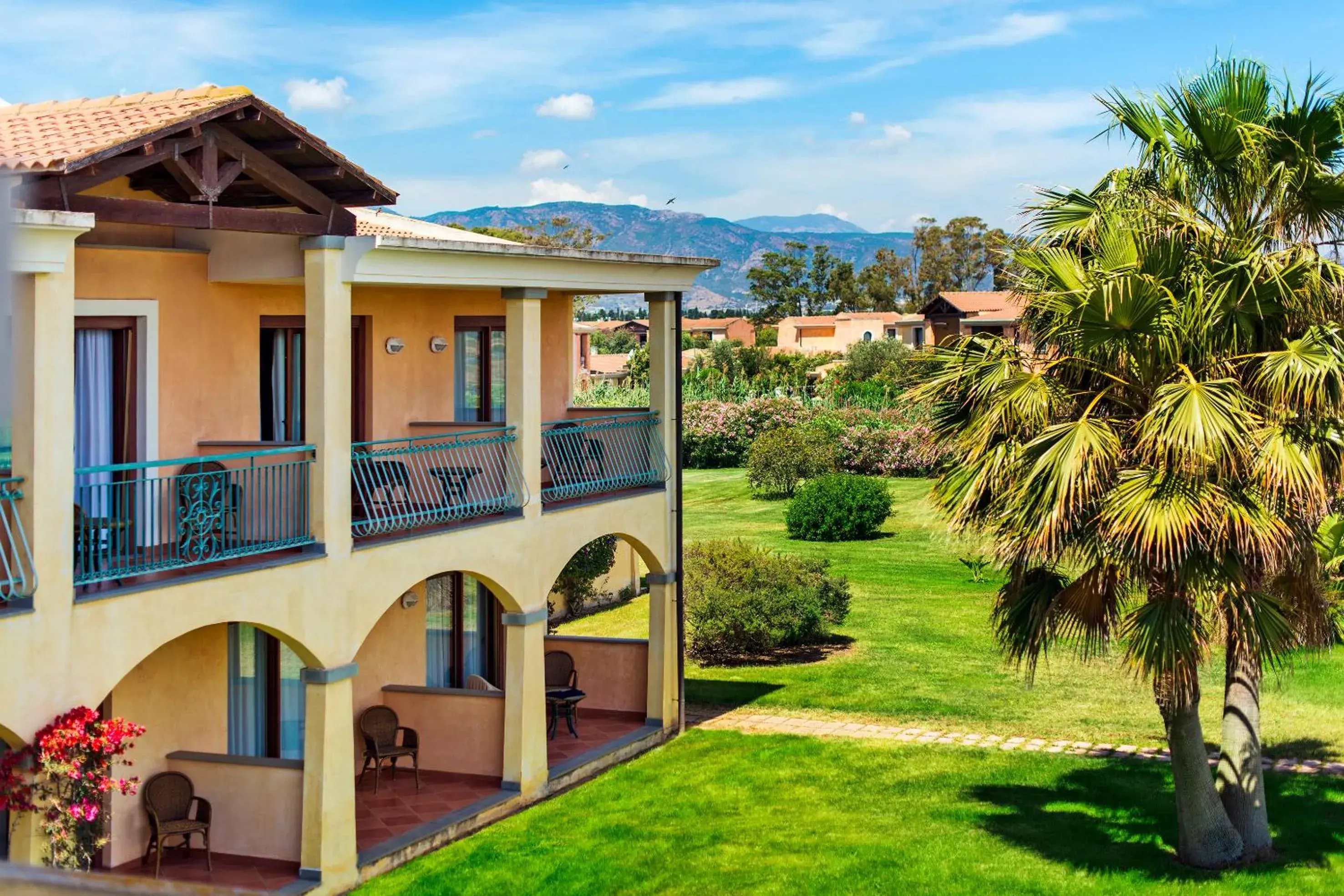 Facade/entrance in Hotel Santa Gilla Facade/entrance in Hotel Santa Gilla