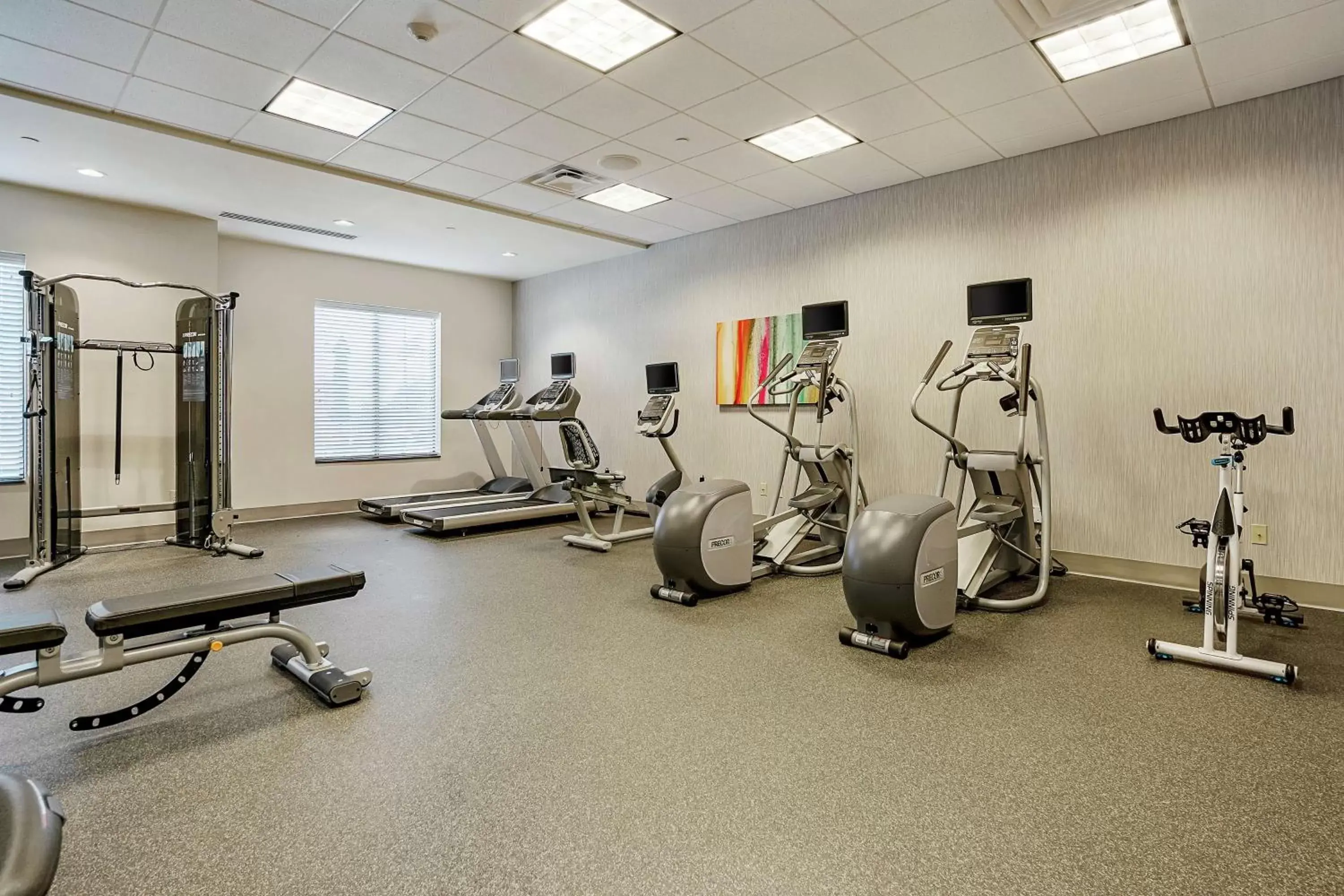 Fitness centre/facilities, Fitness Center/Facilities in Hilton Garden Inn Edmond/Oklahoma City North